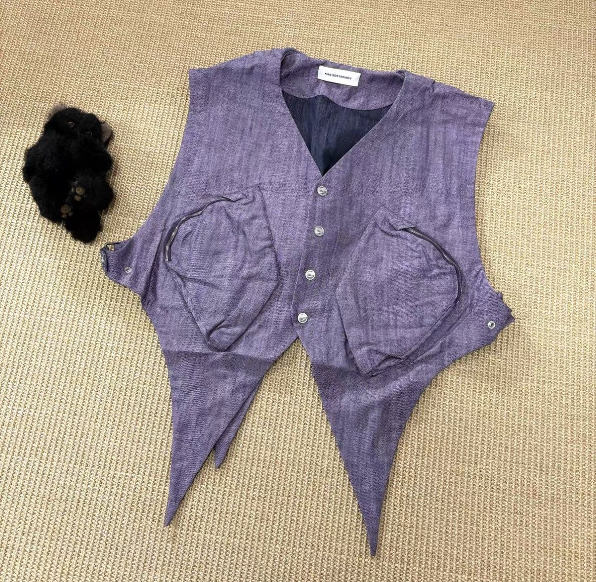 Kiko Kostadinov Kiko Kostadinov 22SS Lavender Vest J29 Size US M / EU 48-50 / 2 - 2 Thumbnail