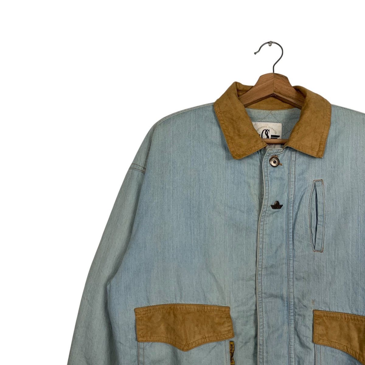 Vintage 90's UNIVERSAL CURATOR Washed Jeans Jacket #2752-C124 Size US M / EU 48-50 / 2 - 3 Thumbnail