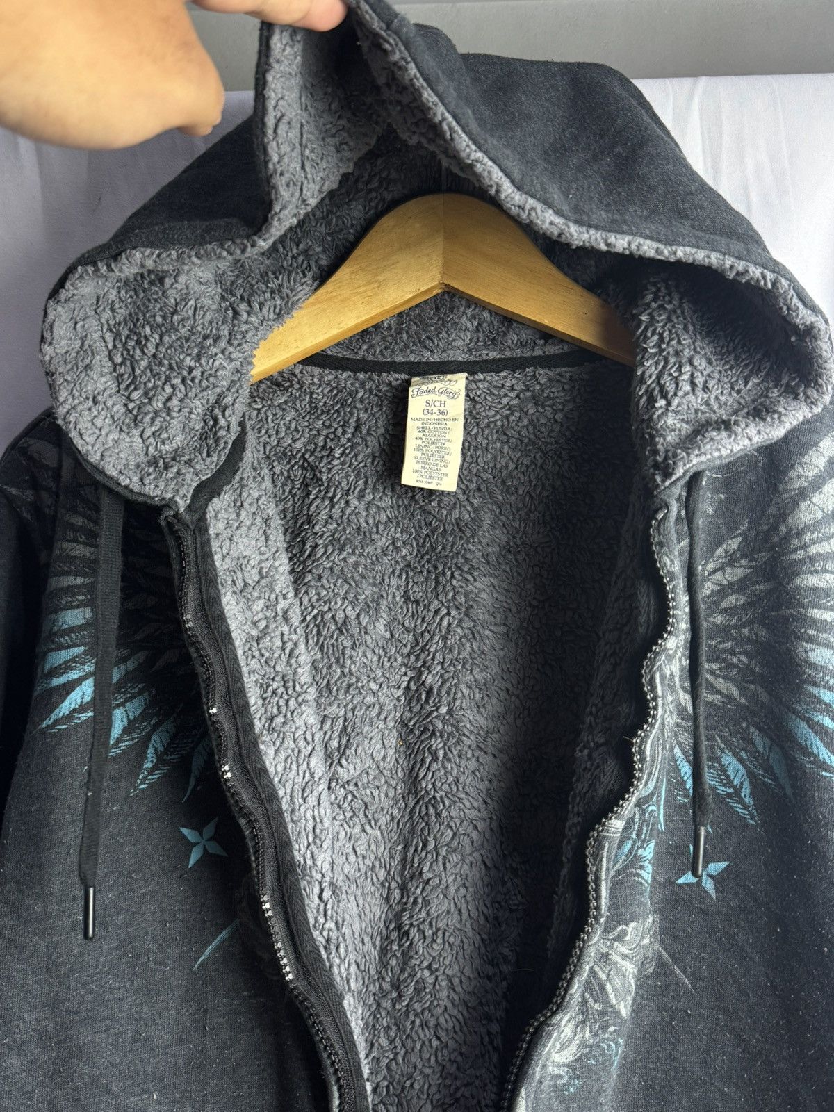 If Six Was Nine × Japanese Brand × Le Grande Bleu (L.G.B.) Japanese Faded Glory Hoodie Ifsix Lgb Styled Size US M / EU 48-50 / 2 - 4 Thumbnail