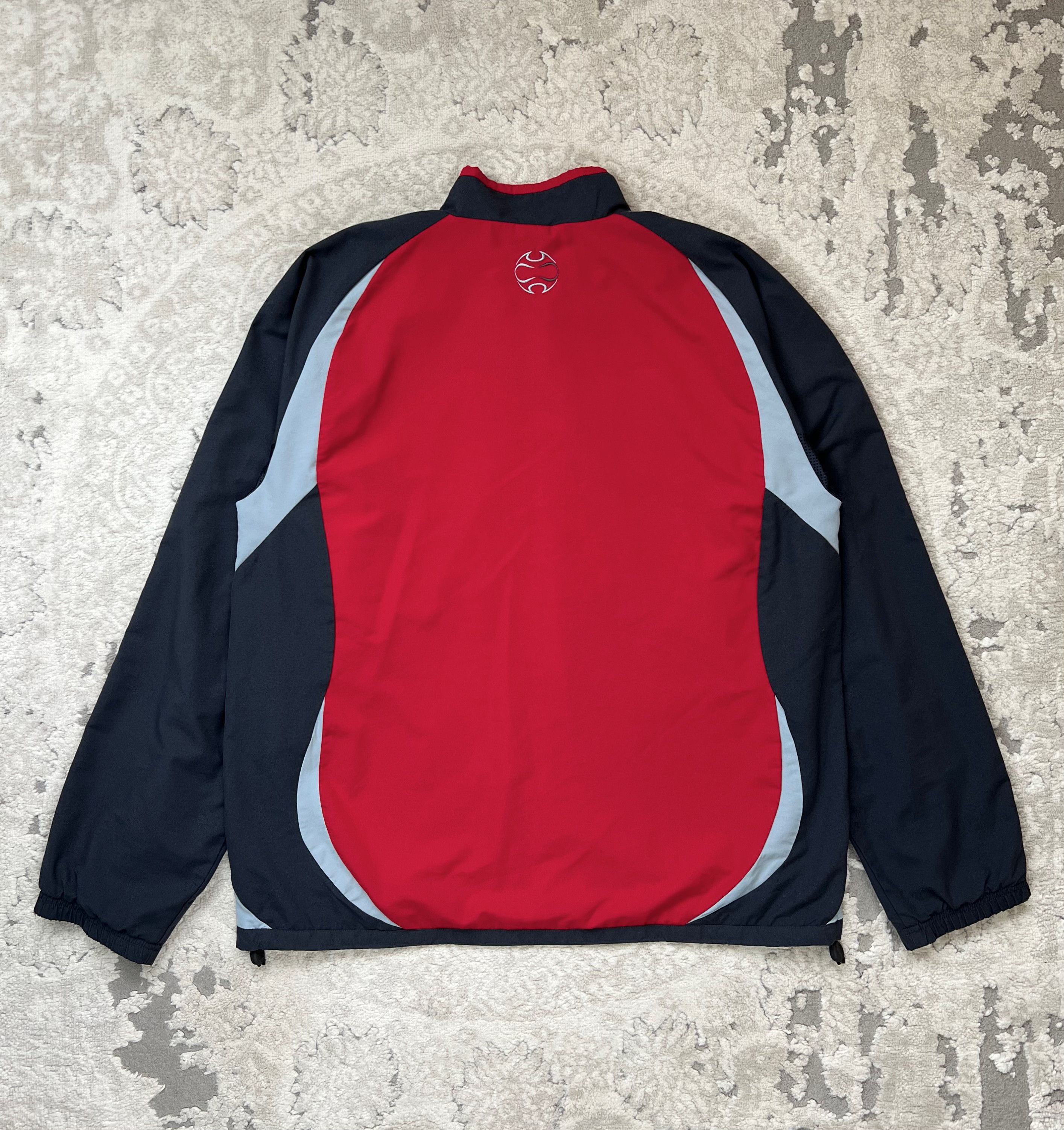 Adidas Adidas Y2K Soccer Training Track Jacket B.L. Color Block Size US XL / EU 56 / 4 - 11 Thumbnail