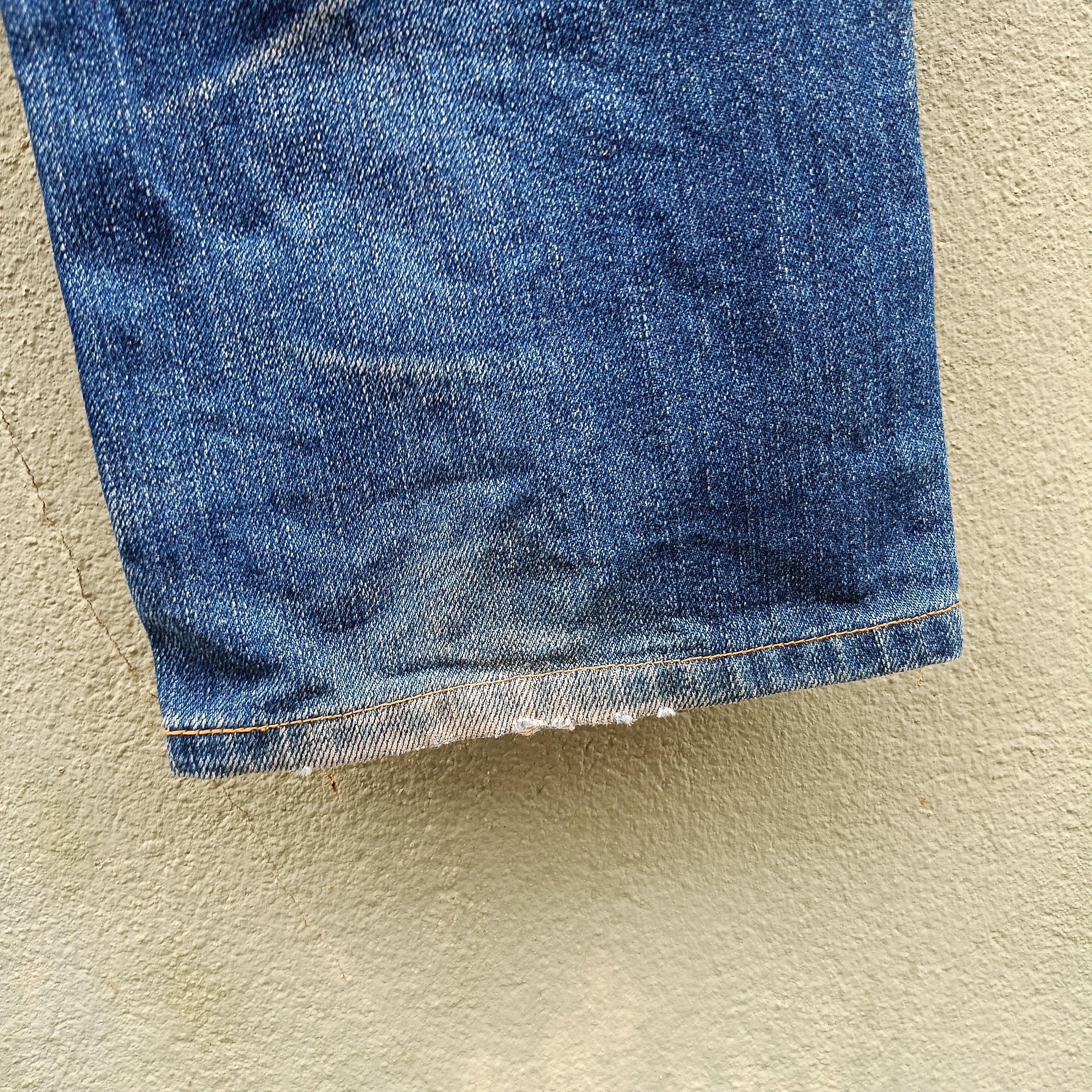 Edwin Edwin 506 Skinny Slim Distressed Denim Size US 34 / EU 50 - 16 Thumbnail