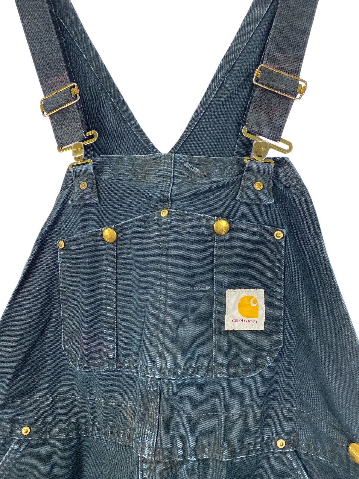 Carhartt Vintage Heavily worn Carhartt Dungarees-38x28 Size US L / EU 52-54 / 3 - 5 Thumbnail