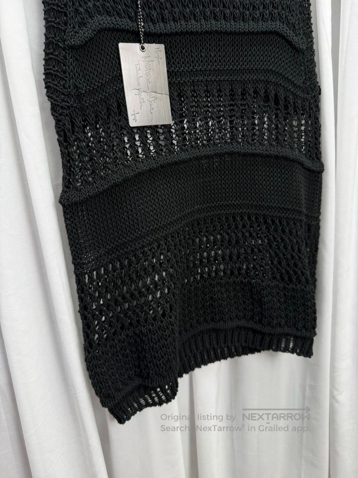 DEN IM by SIKI IM Number (N)ine 04SS Knit Hollow Vest. Size US M / EU 48-50 / 2 - 7 Thumbnail
