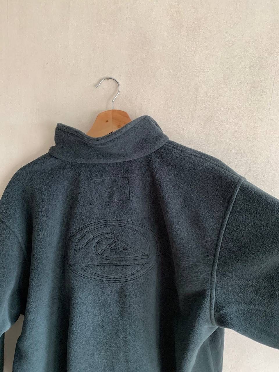 Quiksilver × Vintage Vintage Quicksilver Fleece Jacket 1/4 Zip Big Logo Size US M / EU 48-50 / 2 - 7 Thumbnail