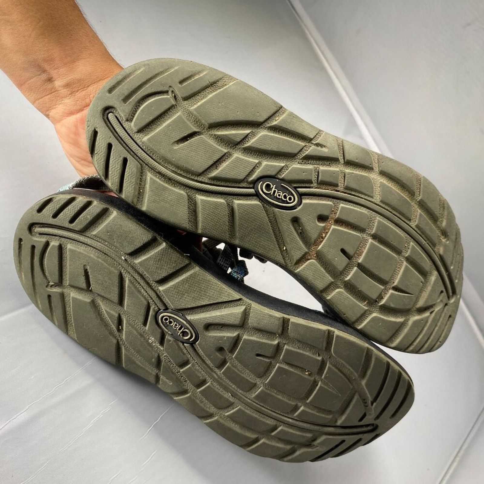 Chaco Chacos Sandals W8 Blue ZX/2 Classic Hiking Outdoor Strappy Size US 8 / IT 38 - 2 Thumbnail