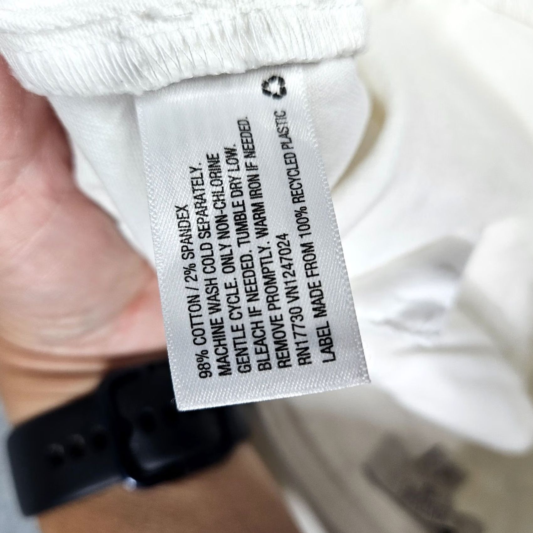 Vintage Victor Glemaud Women's Jeans Size 8 Mid Rise Flared Button Front Denim White, 5-Pocket, Stretch Size 30" / US 8 / IT 44 - 5 Thumbnail