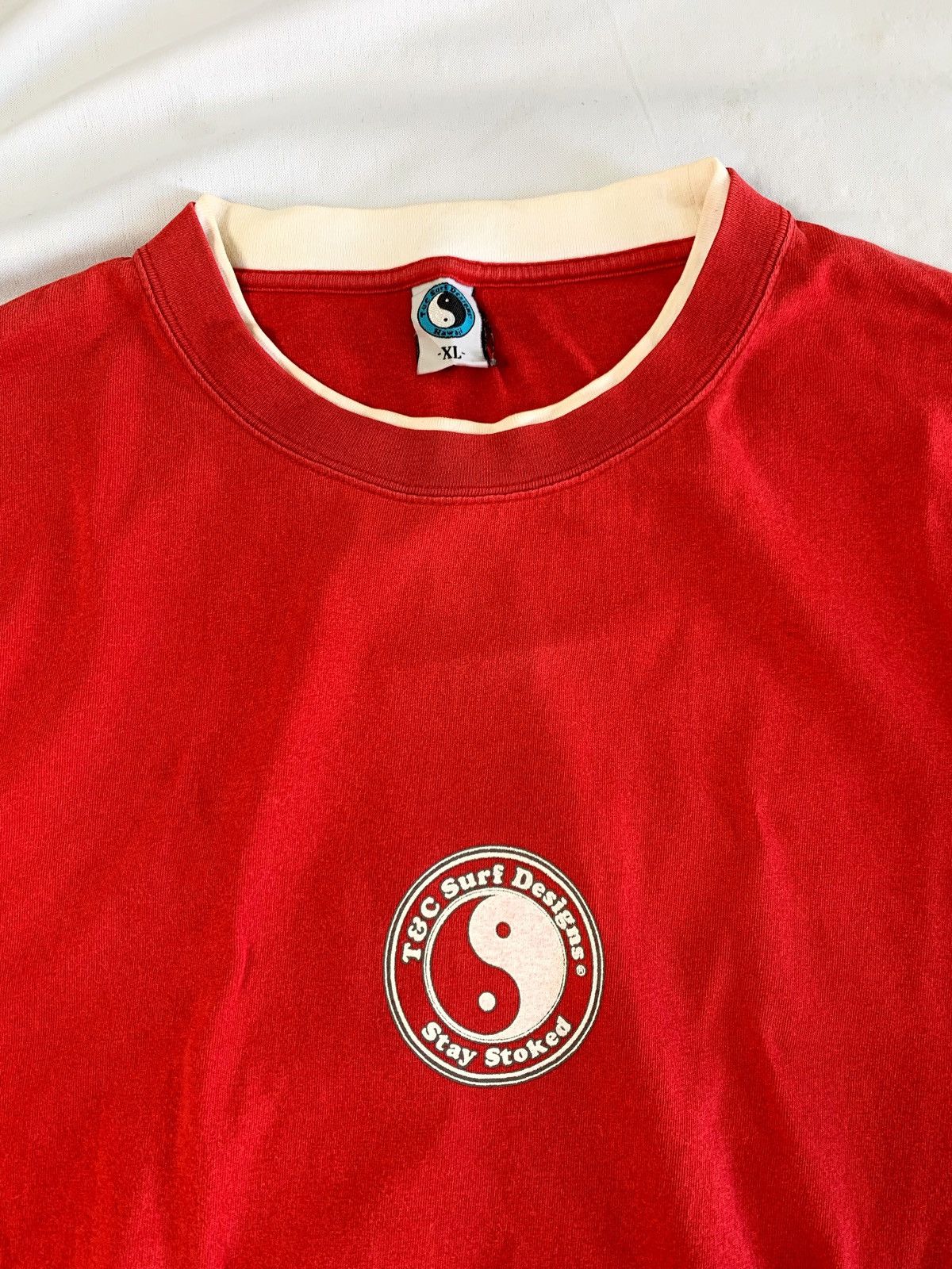 Vintage vintage T&C surf double layer longsleeve Size US XL / EU 56 / 4 - 6 Thumbnail