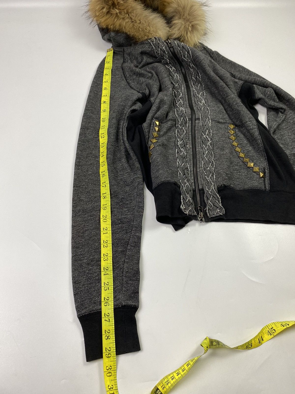 If Six Was Nine Japanese brand Fur studded hoodie lgb style Size US M / EU 48-50 / 2 - 14 Thumbnail