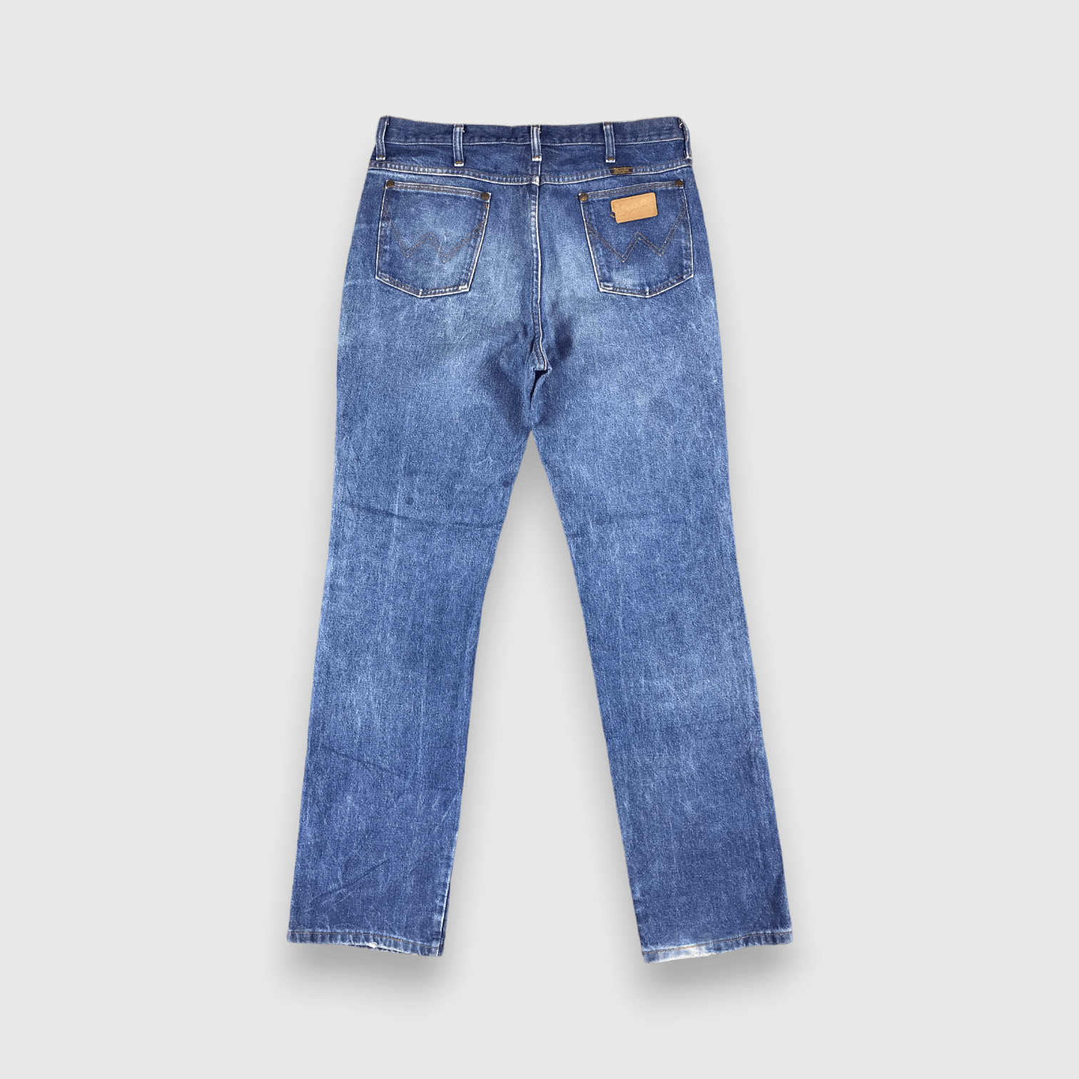 Vintage Vintage Blue Wash Wrangler Jeans-J2305 Size US 35 - 2 Thumbnail