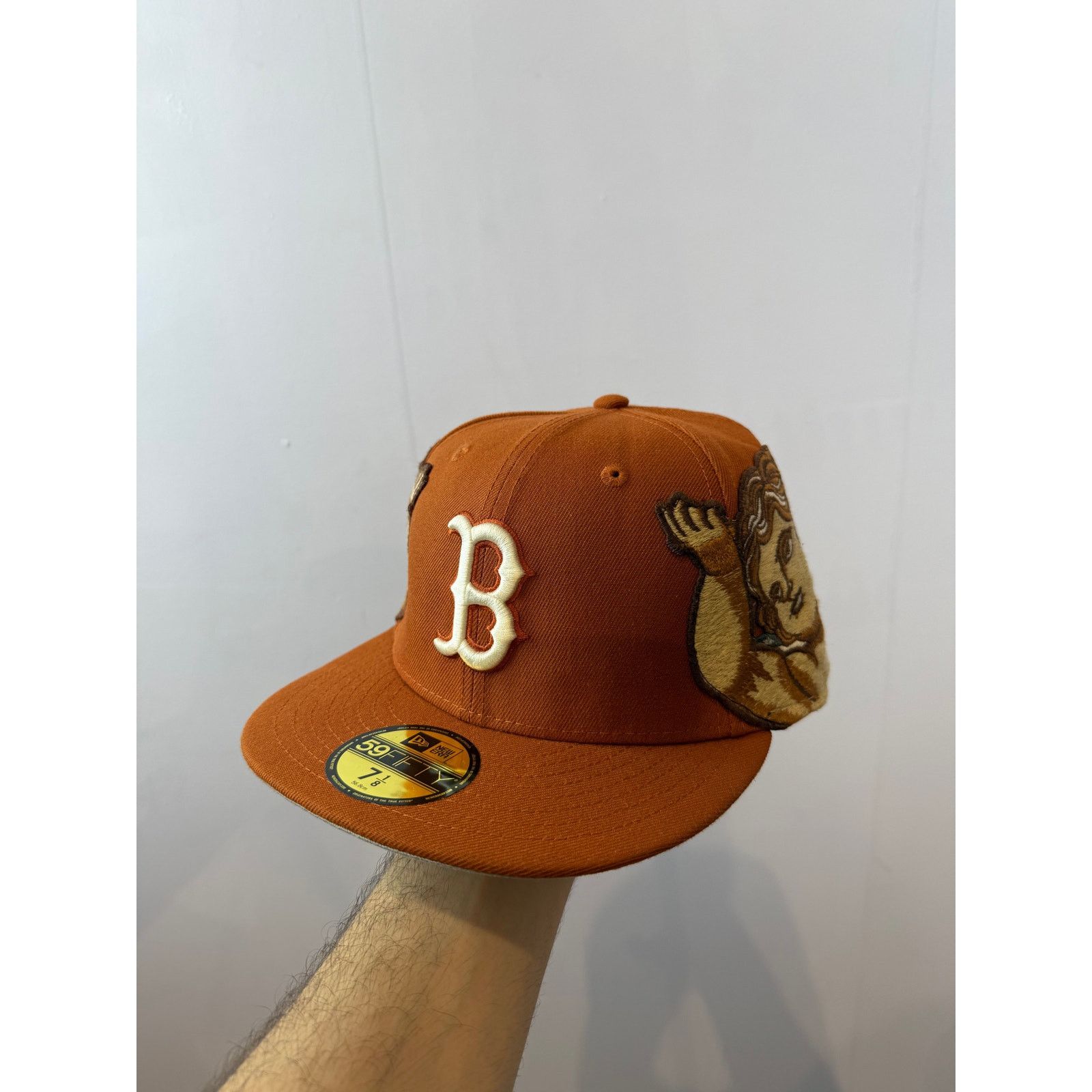 Jon Stan NYC Jon Stan Boston Orange Cap Size 32 - 1 Thumbnail