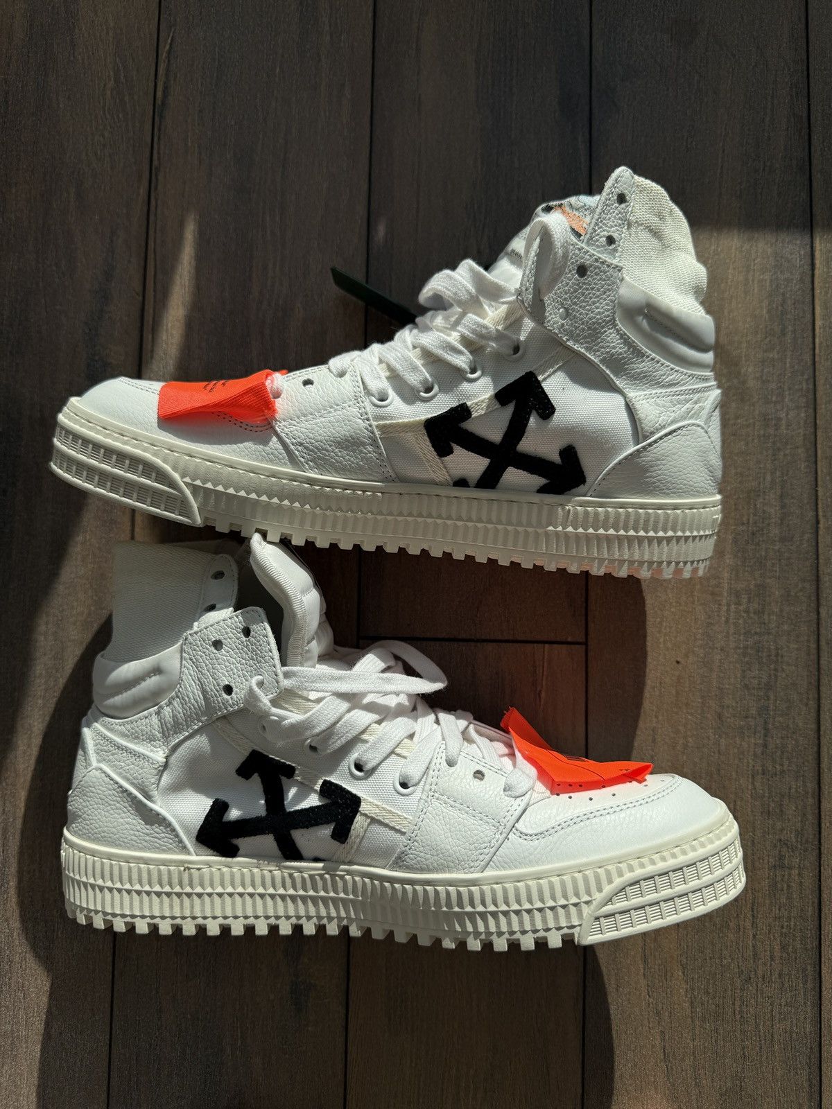 Off-White Off White Men’s High Top Sneaker Size US 8 / EU 41 - 1 Thumbnail