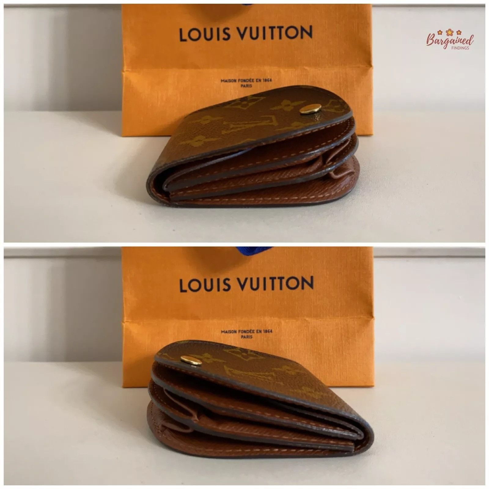 Louis Vuitton ouis Vuitton Monogram Canvas Porte Monnaie Coin Purse Wallet Size ONE SIZE - 9 Thumbnail