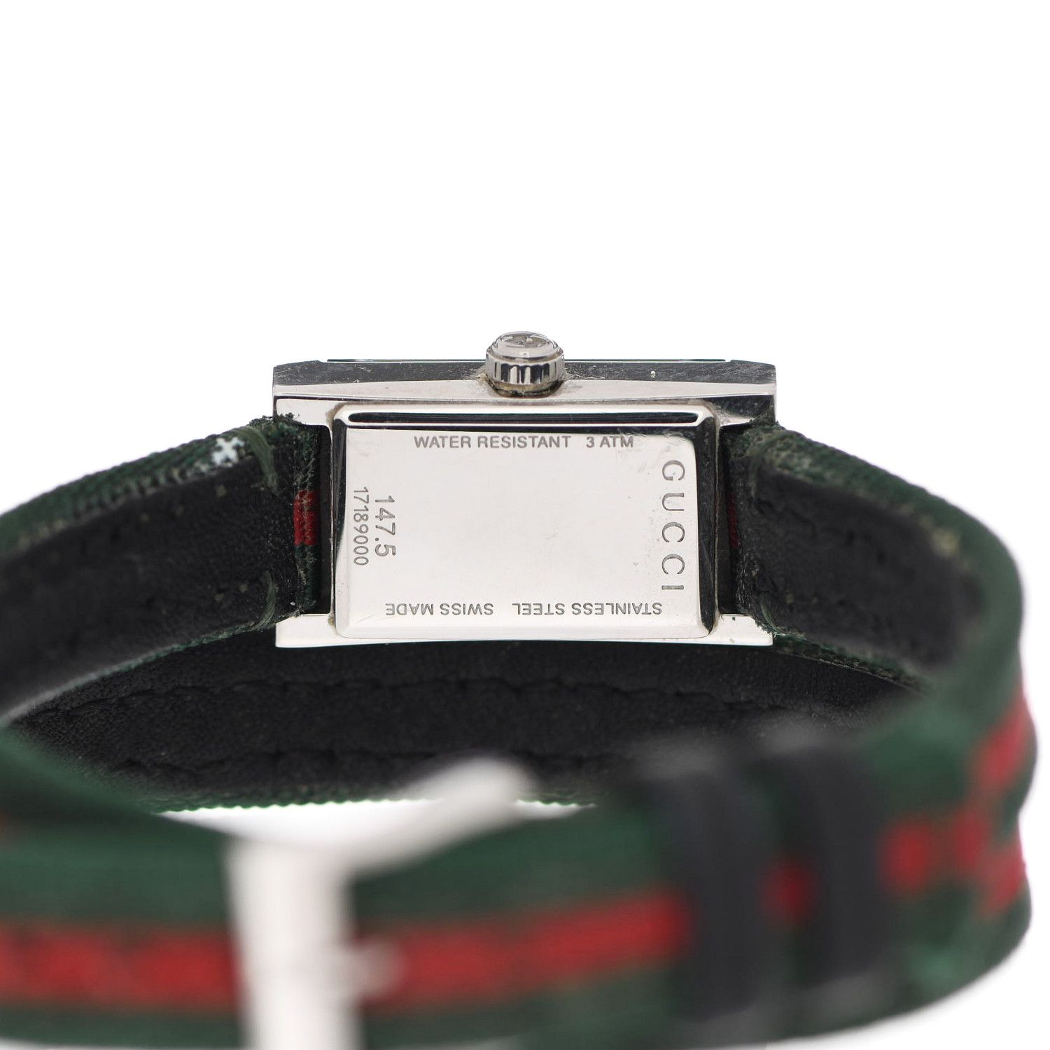 Gucci Gucci 14mm Web G-Frame Double Wrap Watch Size ONE SIZE - 5 Thumbnail