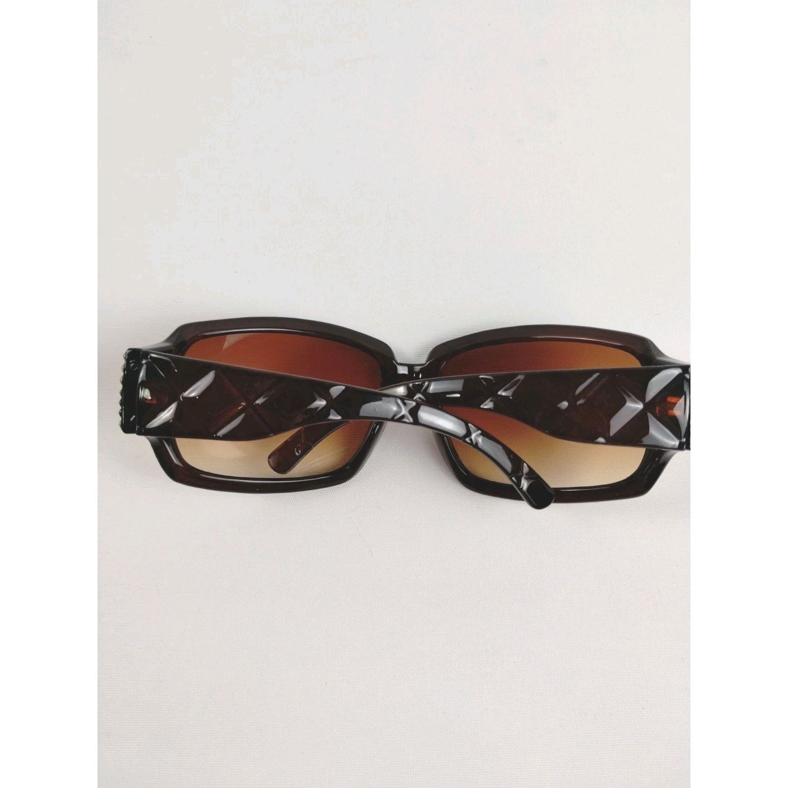 Vintage Cache Square Wrap Around Sunglasses - Square Glasses/Leopard Size ONE SIZE - 9 Thumbnail