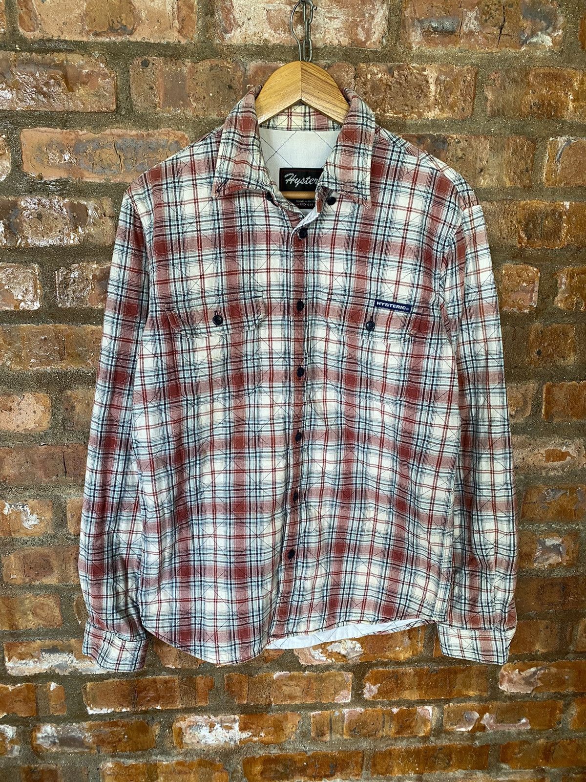 Hysteric Glamour 1990s Hysteric Padded diamond Flannel Size US L / EU 52-54 / 3 - 2 Thumbnail