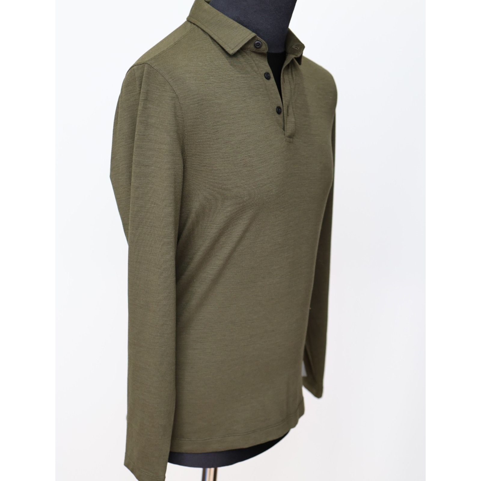 Lululemon NWT LULULEMON Green Evolution Long Sleeve Polo Shirt Size S Size US S / EU 44-46 / 1 - 3 Thumbnail