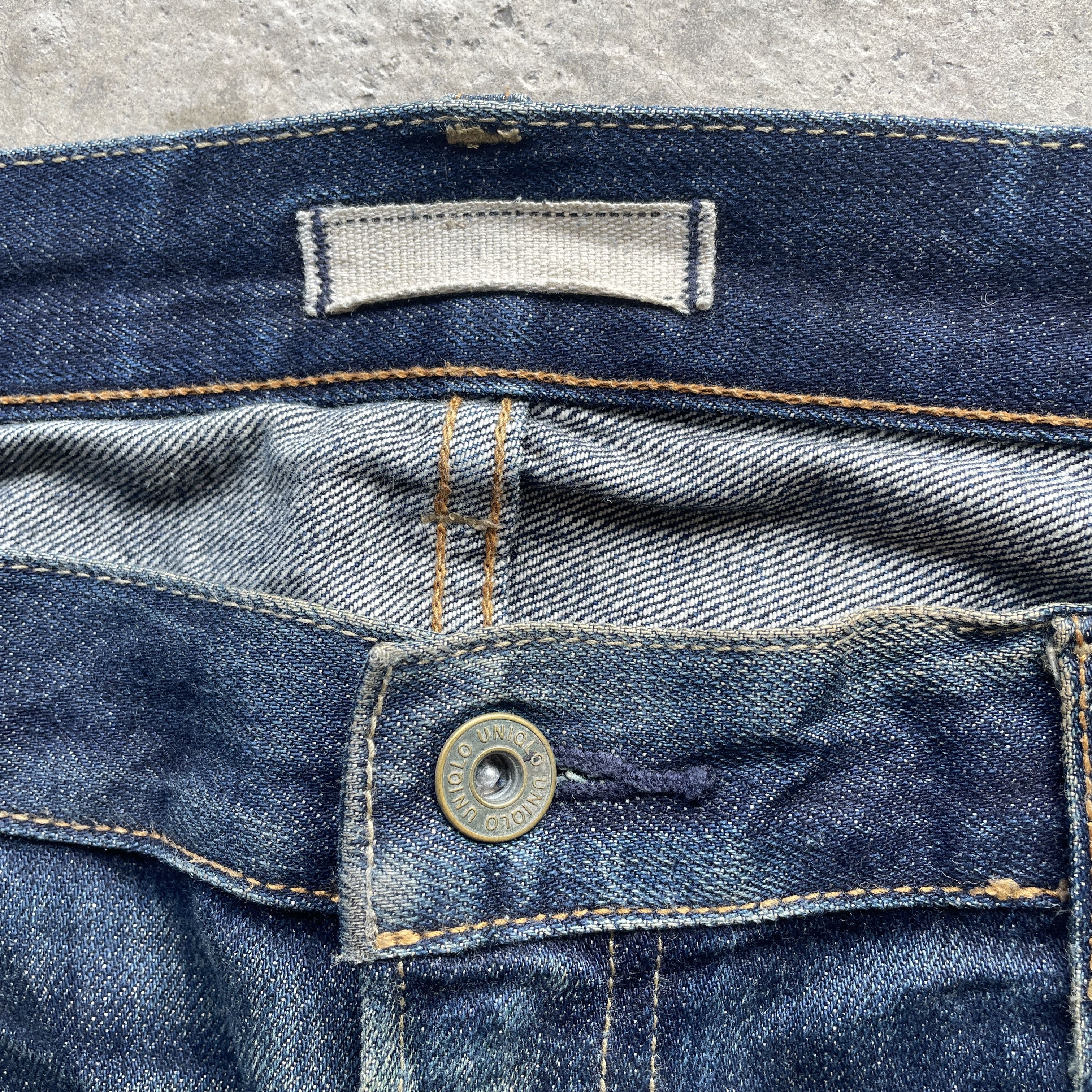 Japanese Brand VINTAGE JAPANESE DISTRESSED FADED RUSTY SELVEDGE JEANS PANTS Size US 39 - 6 Thumbnail