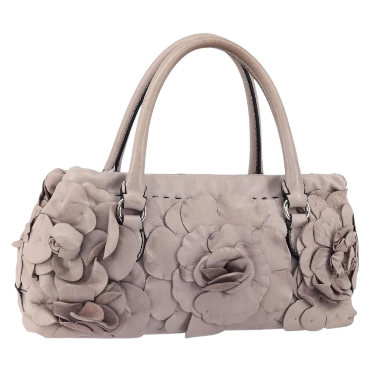 Valentino Garavani Rose Handbag Leather