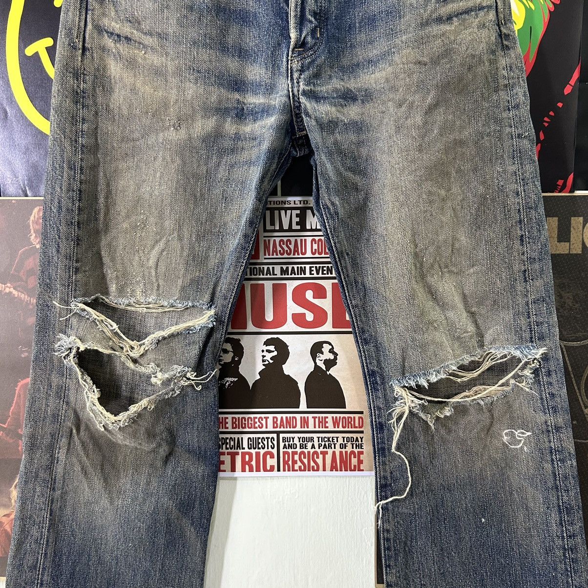 Vintage Vintage Denim Craft Selvedge Distressed Denim Size US 31 - 18 Thumbnail