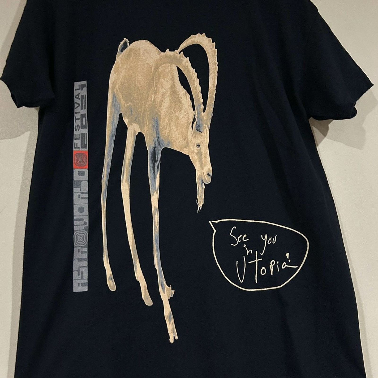 Travis Scott Travis Scott Astroworld See You In Utopia Concert Tee Shirt Size US M / EU 48-50 / 2 - 3 Thumbnail