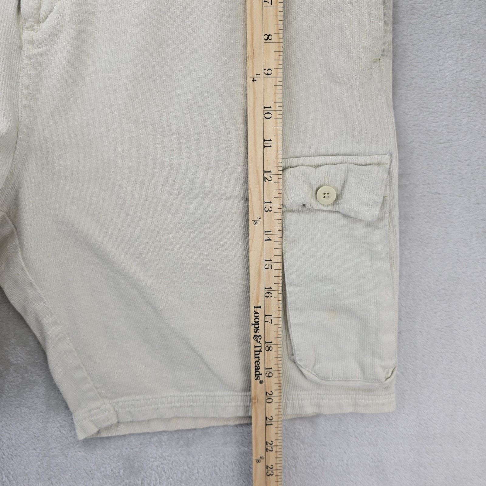 Anchor Blue Vtg Anchor Blue Cargo Shorts 38 Pinwale Corduroy Y2K *FLAWS Size US 38 / EU 54 - 11 Thumbnail