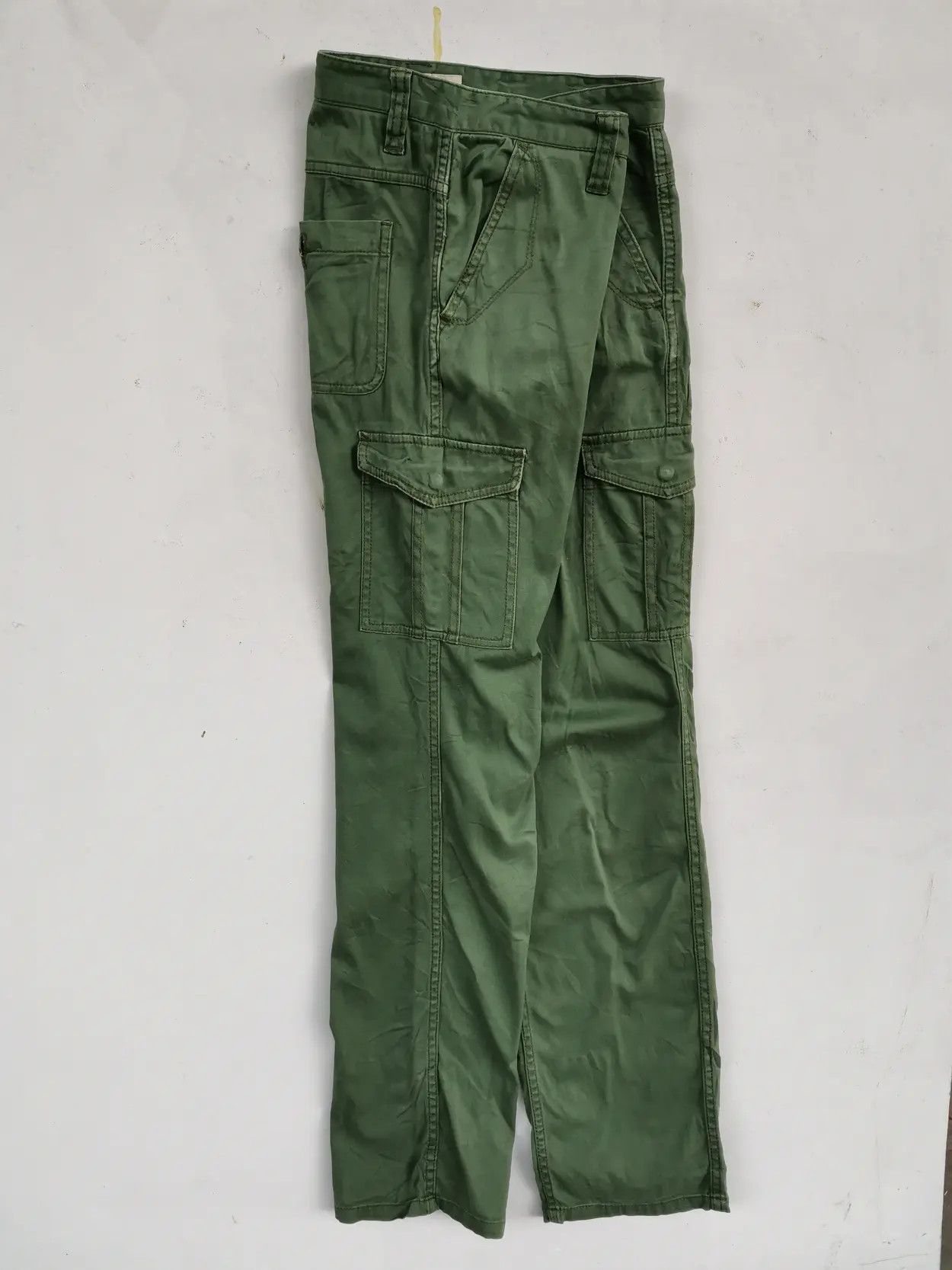 Global Work × Japanese Brand Rare Shuca Global Work Tactical Cargo Multipocket Pants Size US 31 - 5 Thumbnail