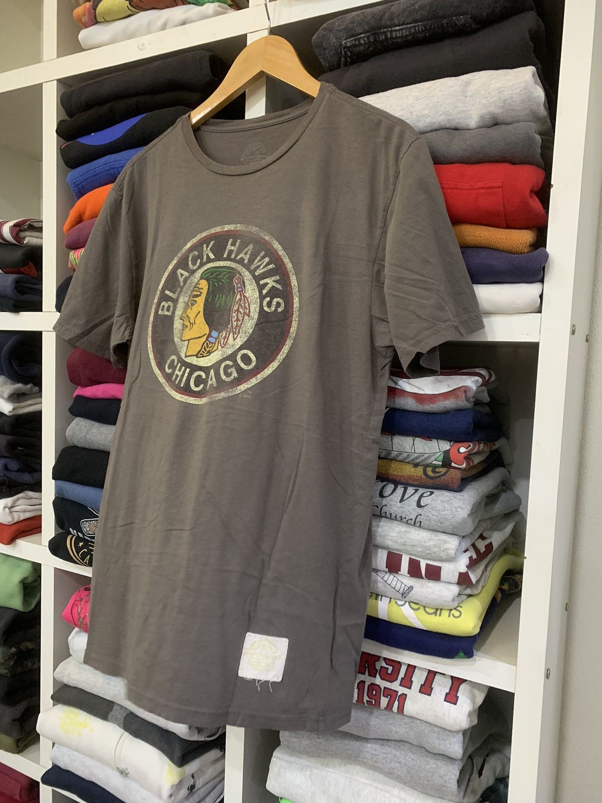 NFL × NHL × Vintage Vintage Blackhawks Chicago Tee Size US M / EU 48-50 / 2 - 3 Thumbnail