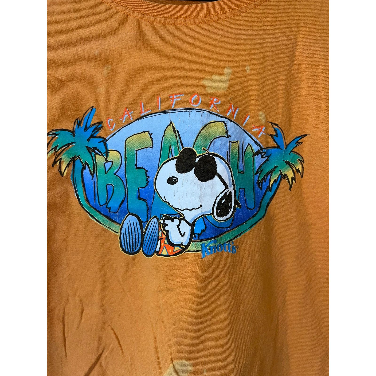 Vintage Vintage Womens Snoopy Crop Top Shirt Tee Beach Cartoon 90s L Size L / US 10 / IT 46 - 5 Thumbnail