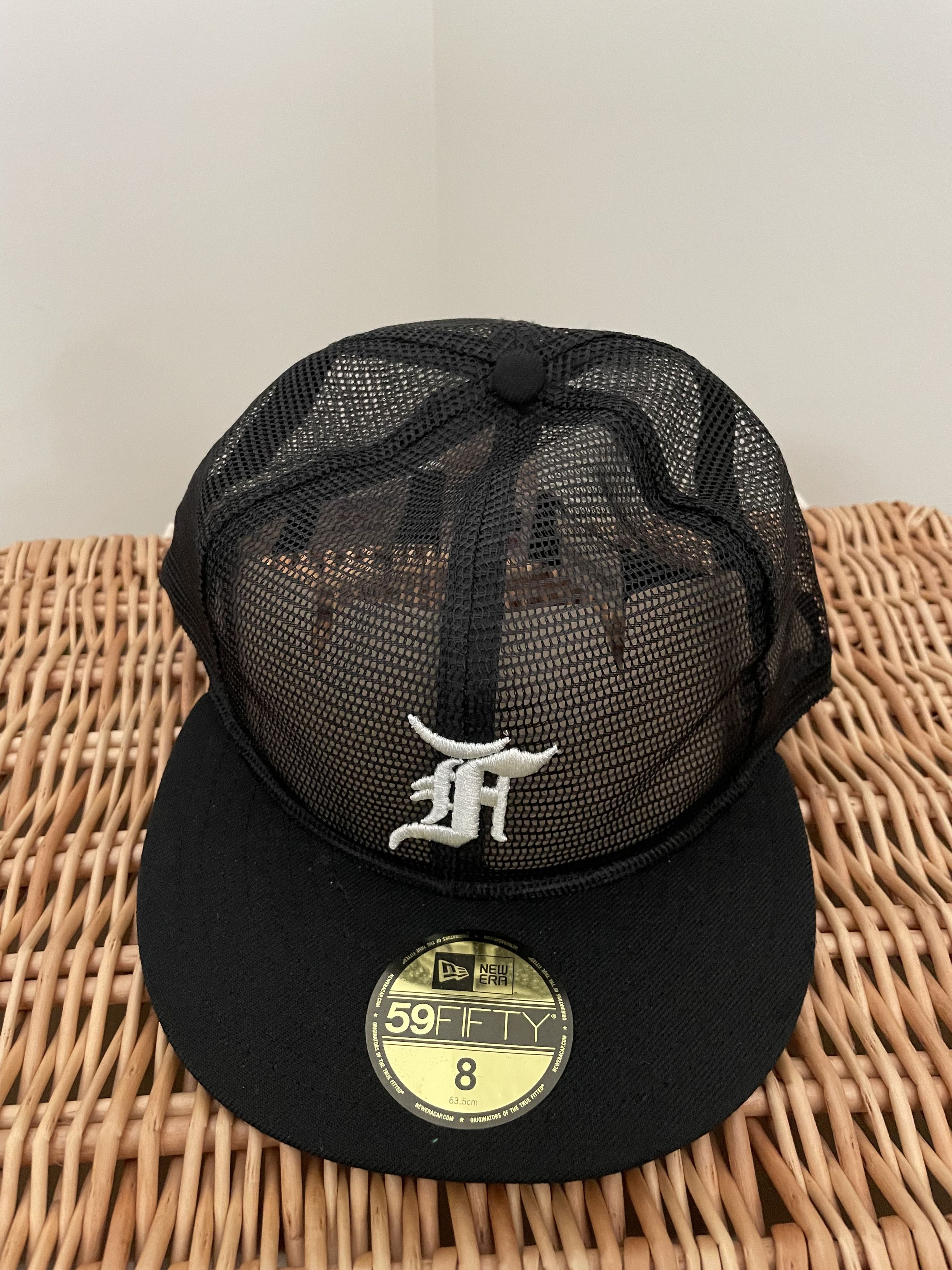 Casquette ajustée New Era 59Fifty Limited Fear of God orange avec logo