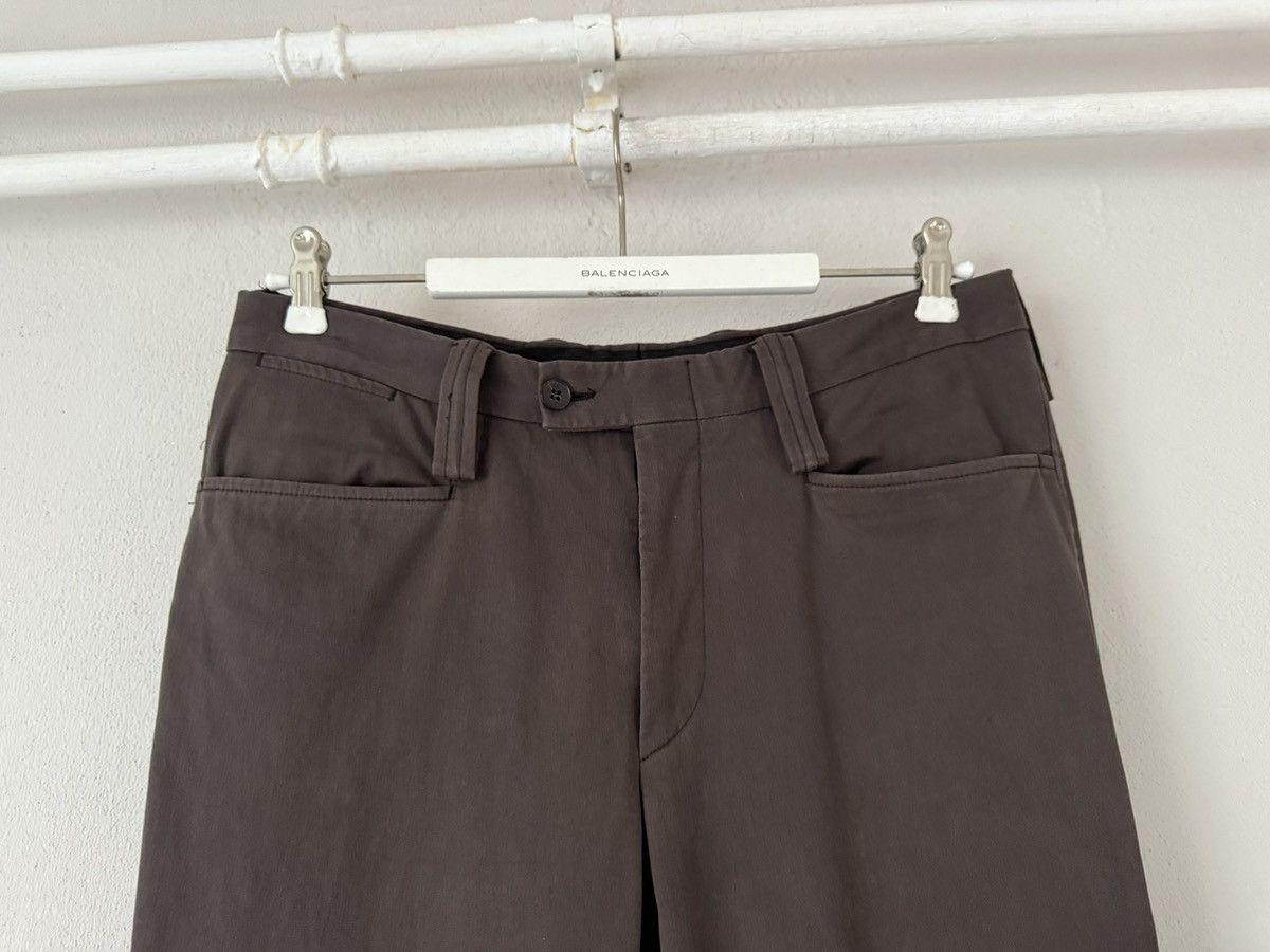 Gucci Gucci Dark Brown Cropped Cotton Trousers IT 46 Size US 30 / EU 46 - 3 Thumbnail