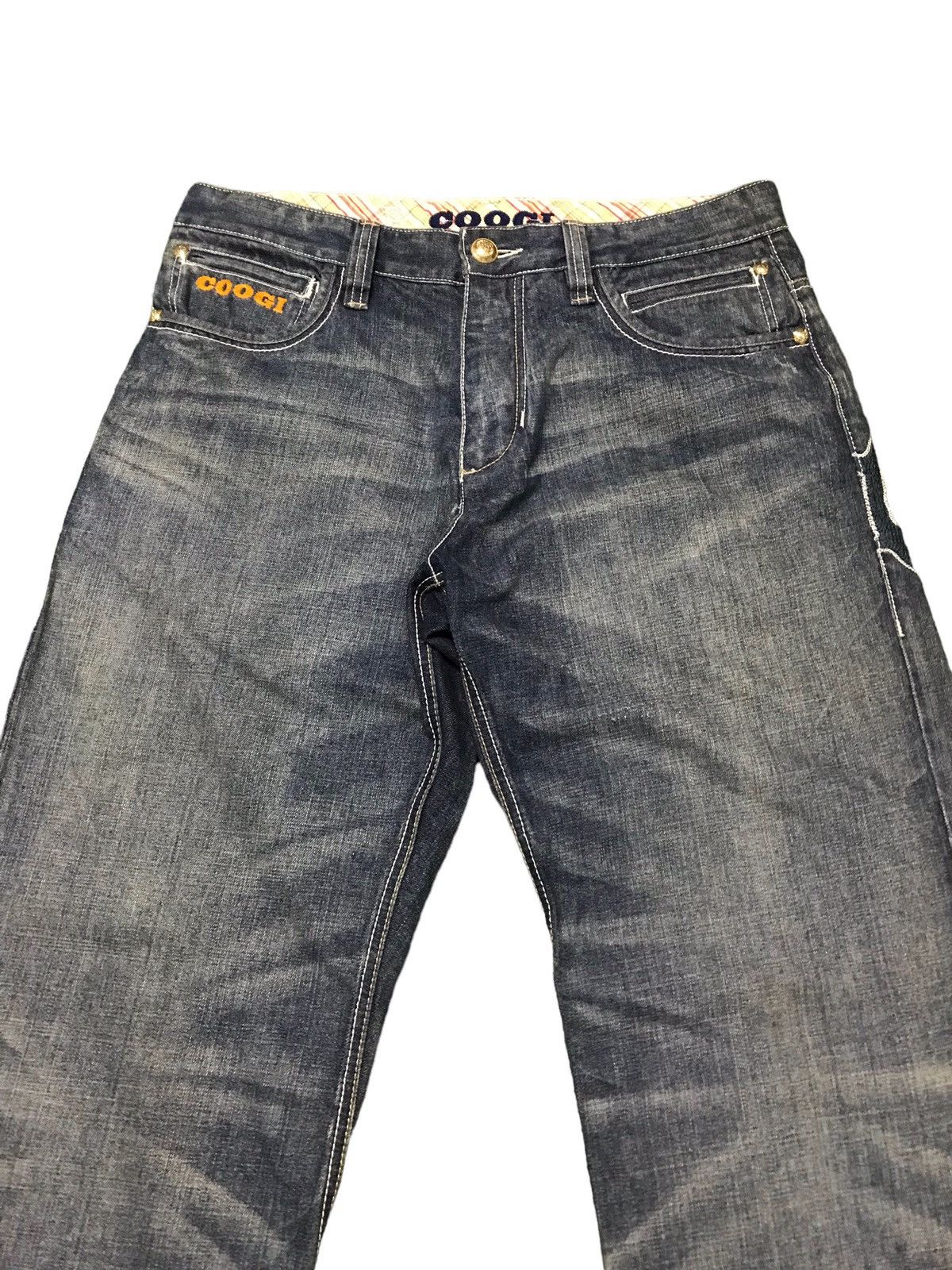 Affliction 🔥🔥Crazy Rare Affliction Style Coogi Y2K Embroidery Jeans Size US 38 / EU 54 - 3 Thumbnail