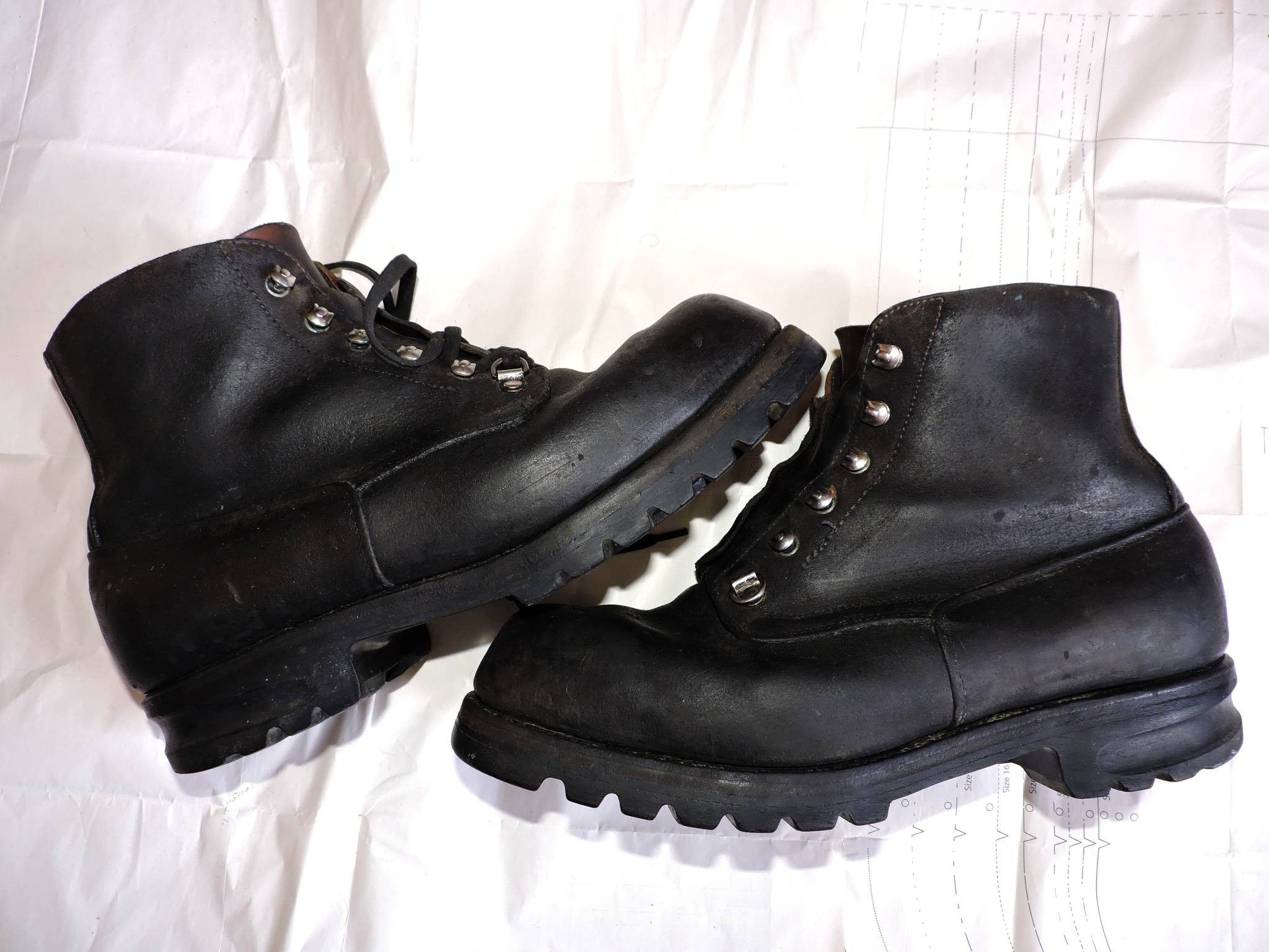 Vintage Vintage 60s Rare Minerva Swiss military boots Size US 9 / EU 42 - 1 Thumbnail