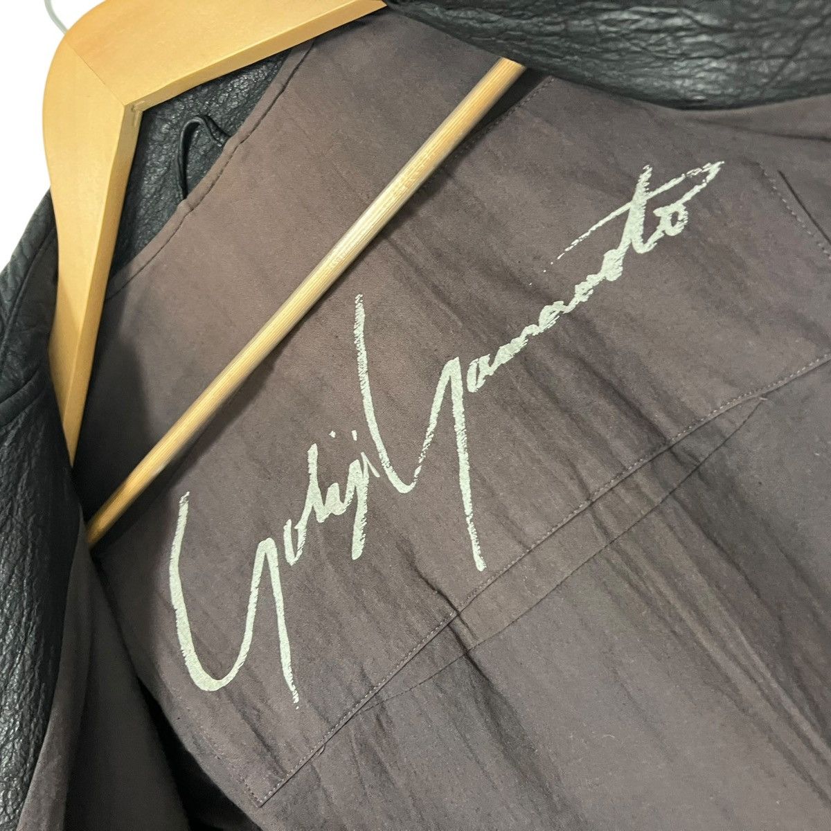 Yohji Yamamoto Yohji yamamoto aw82 capybara leather jacket Size US M / EU 48-50 / 2 - 2 Thumbnail