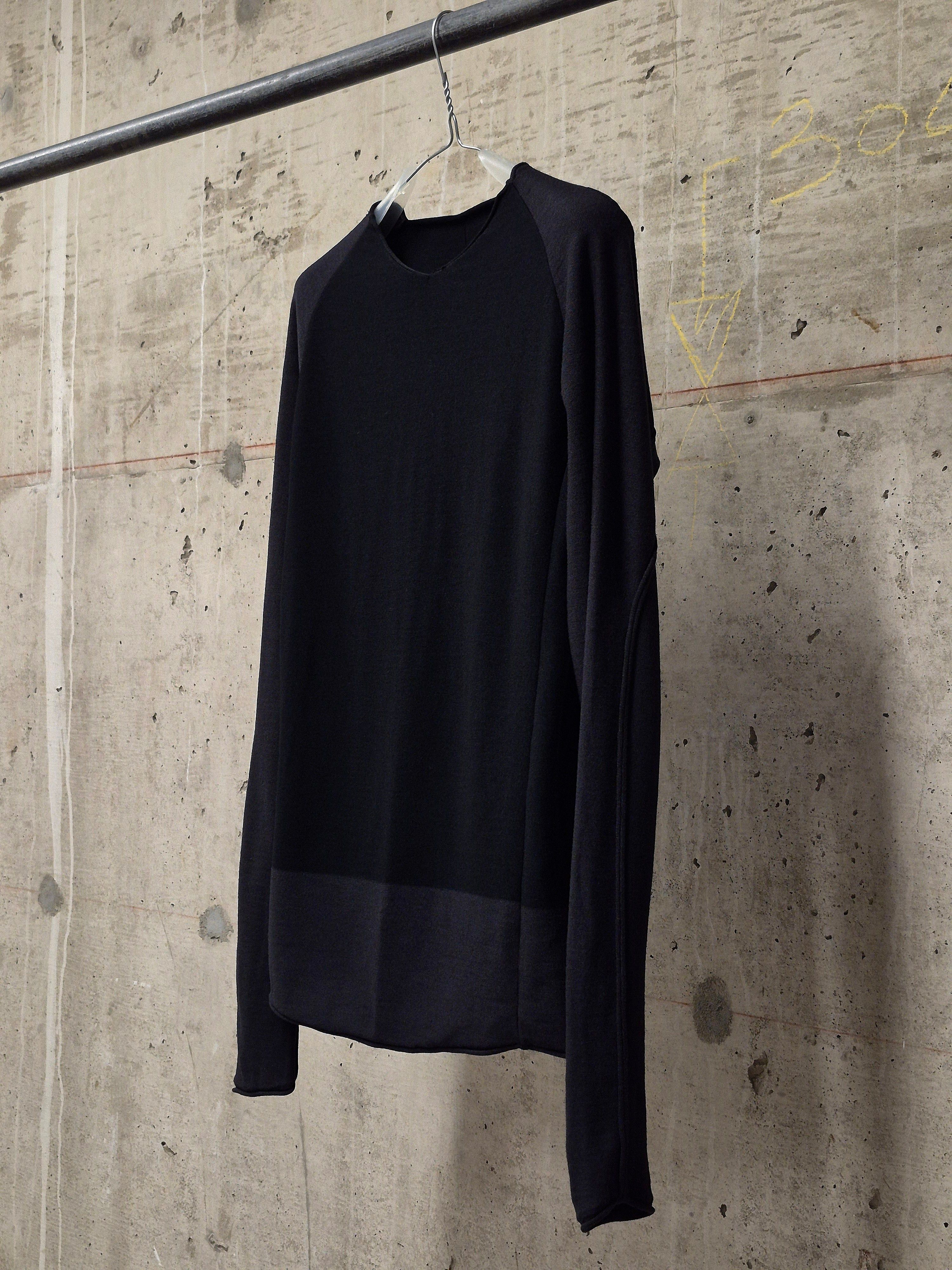 Devoa DEVOA Two-Toned Anatomical Wool Silk Knit Long-sleeves Size US S / EU 44-46 / 1 - 4 Thumbnail