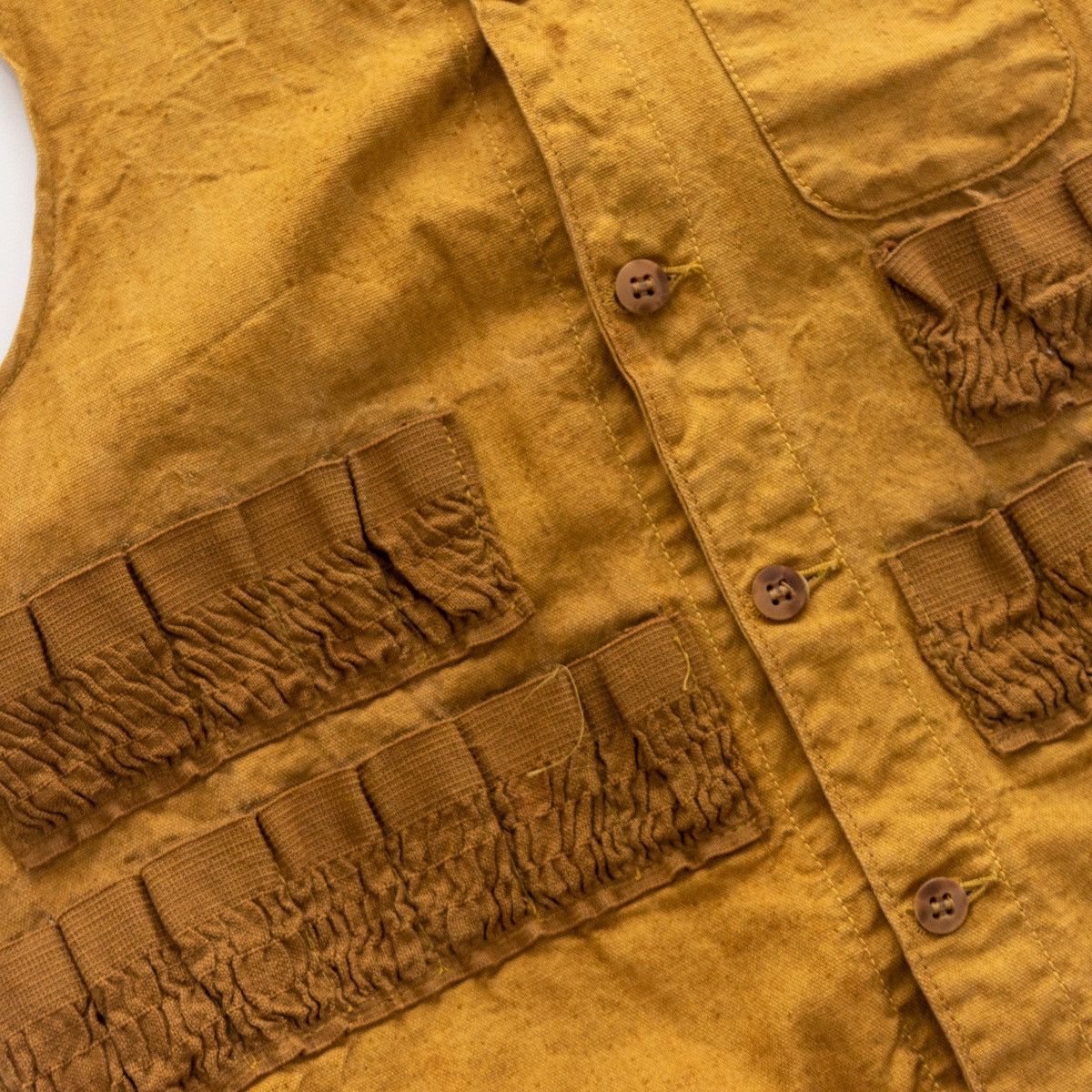 Vintage Vintage 70s Tan/Brown Hunting Vest w/ Backpack Size US L / EU 52-54 / 3 - 2 Thumbnail