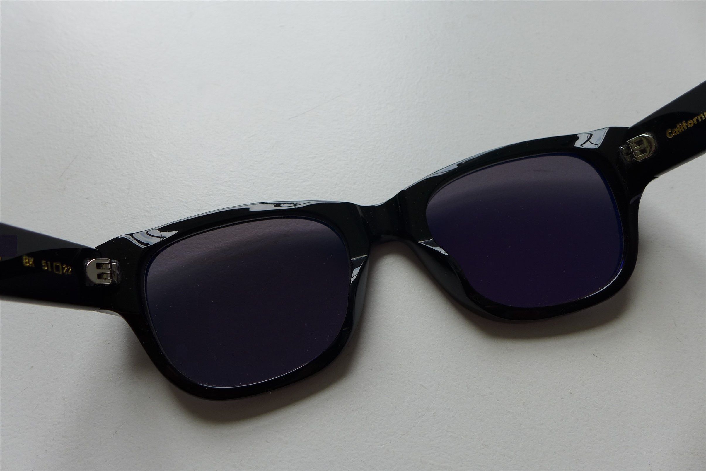 Garrett Leight GLCO x John Terzian Sunglasses -- Black Acetate Size ONE SIZE - 8 Thumbnail