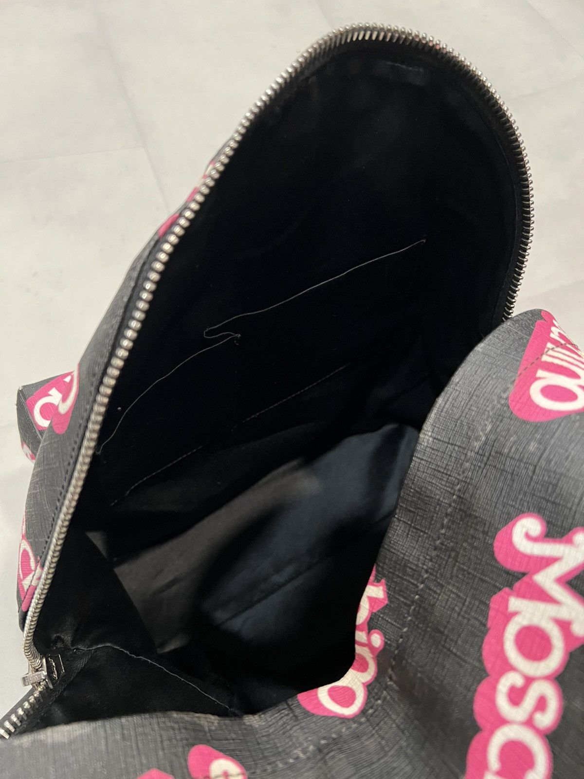 Moschino Moschino Barbie Monogram Backpack Size ONE SIZE - 13 Thumbnail