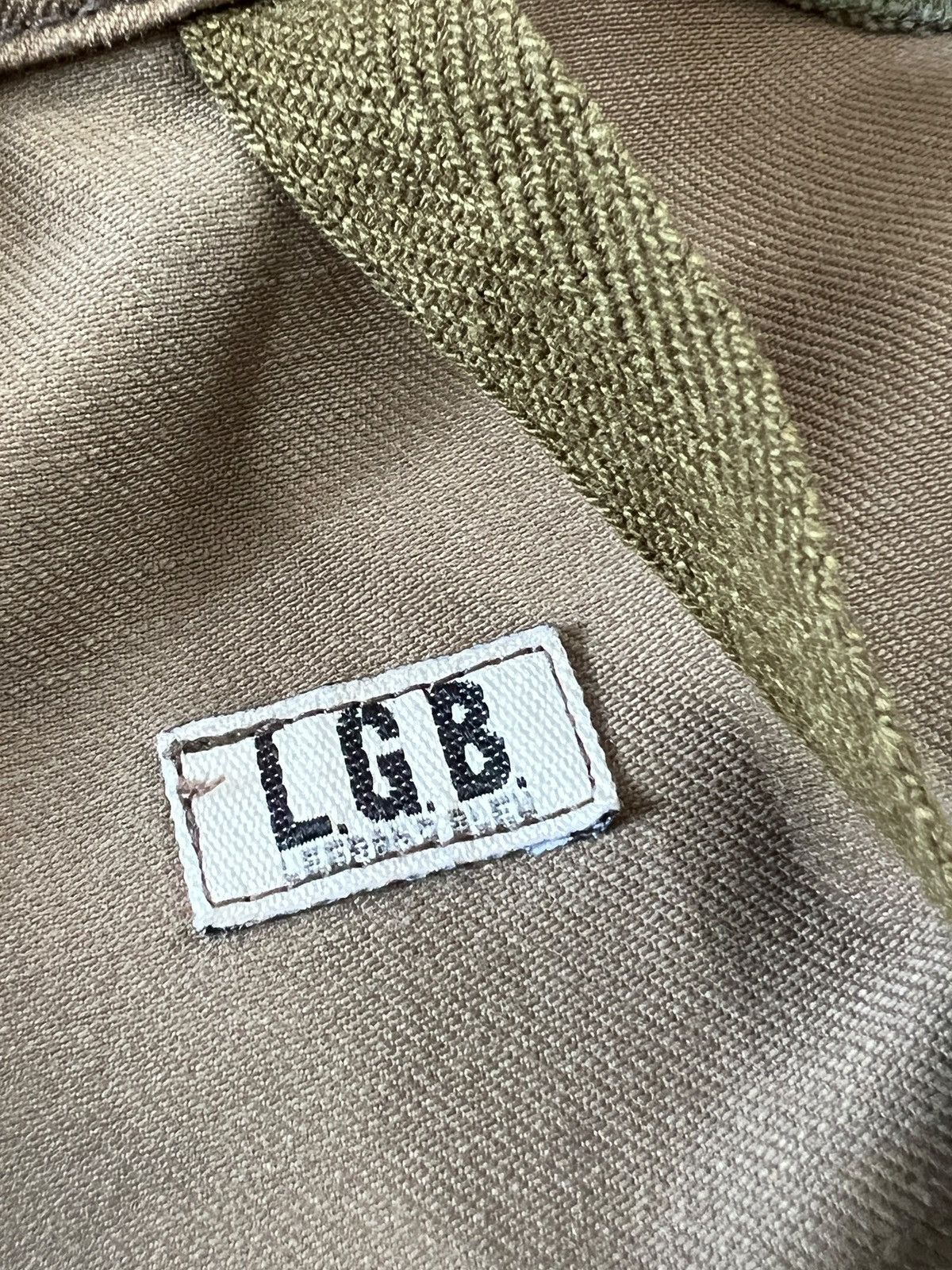 Le Grande Bleu (L.G.B.) Vintage 1990s LGB Military Cargo Jacket Size US XS / EU 42 / 0 - 22 Thumbnail