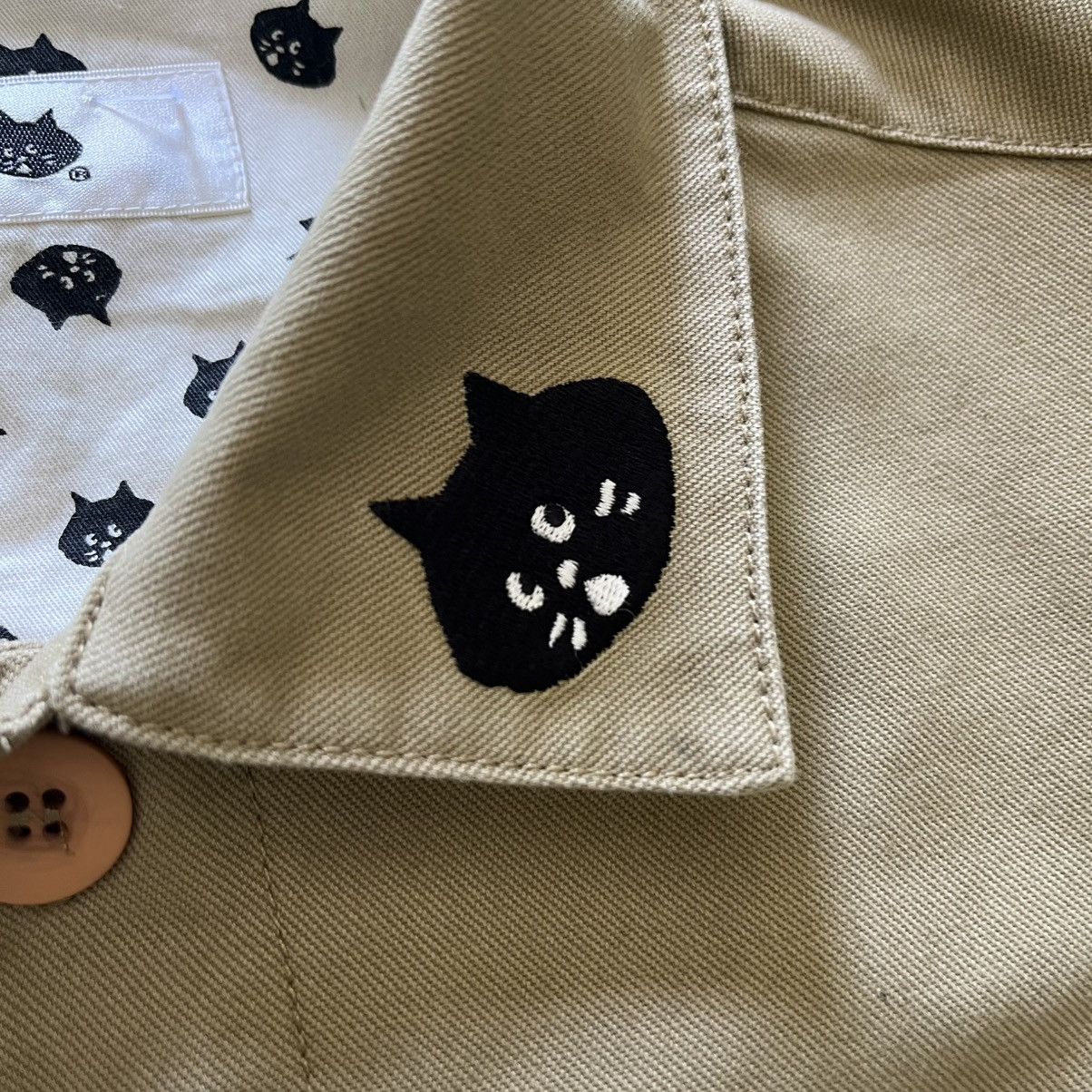 Ne-Net Rare Ne-Net Cat Patch Cropped Work Jacket - Issey Miyake Size US M / EU 48-50 / 2 - 3 Thumbnail