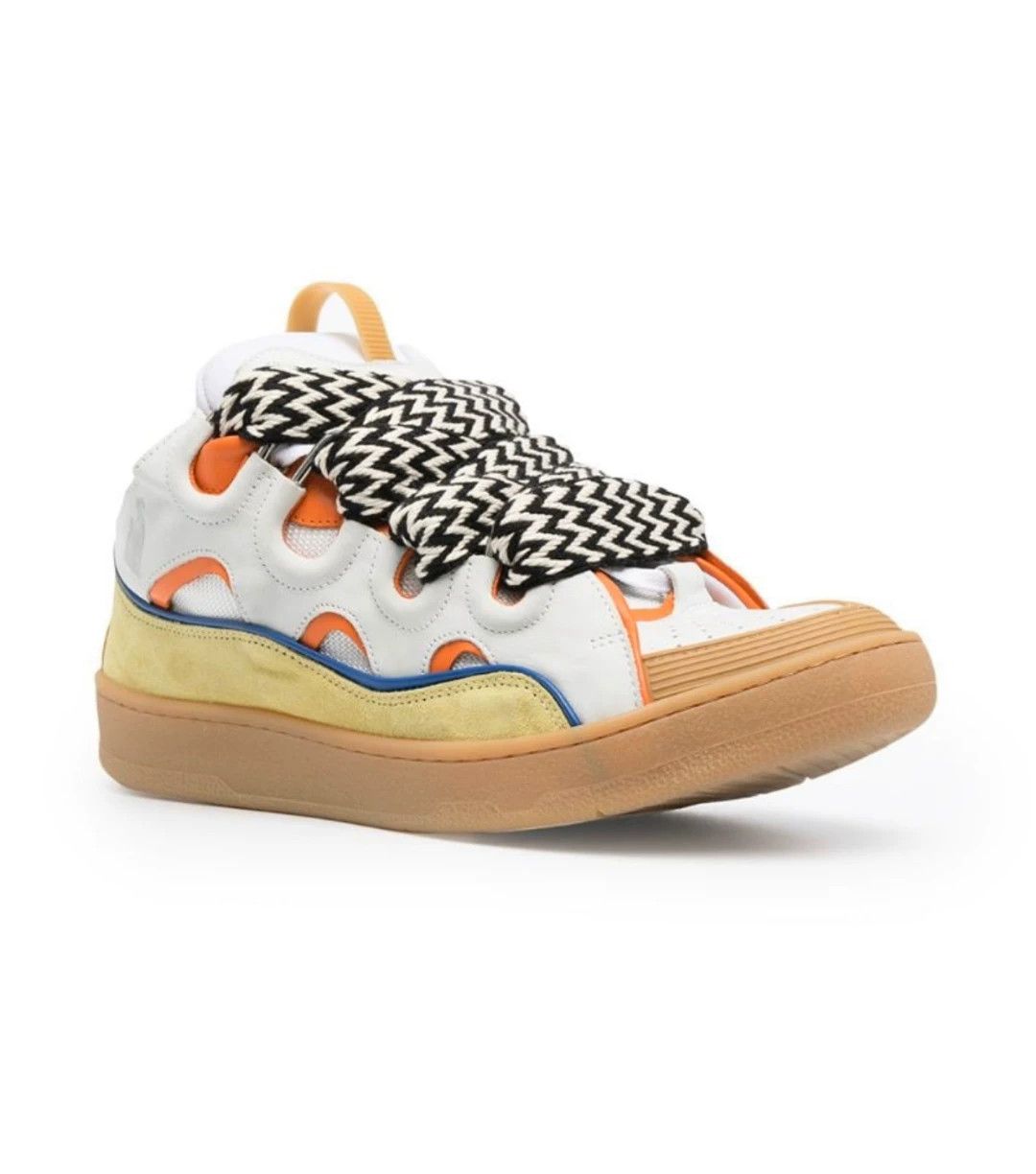 Lanvin Lanvin Curb White Orange Dread Vlone Rare 44 Size US 11 / EU 44 - 1 Thumbnail