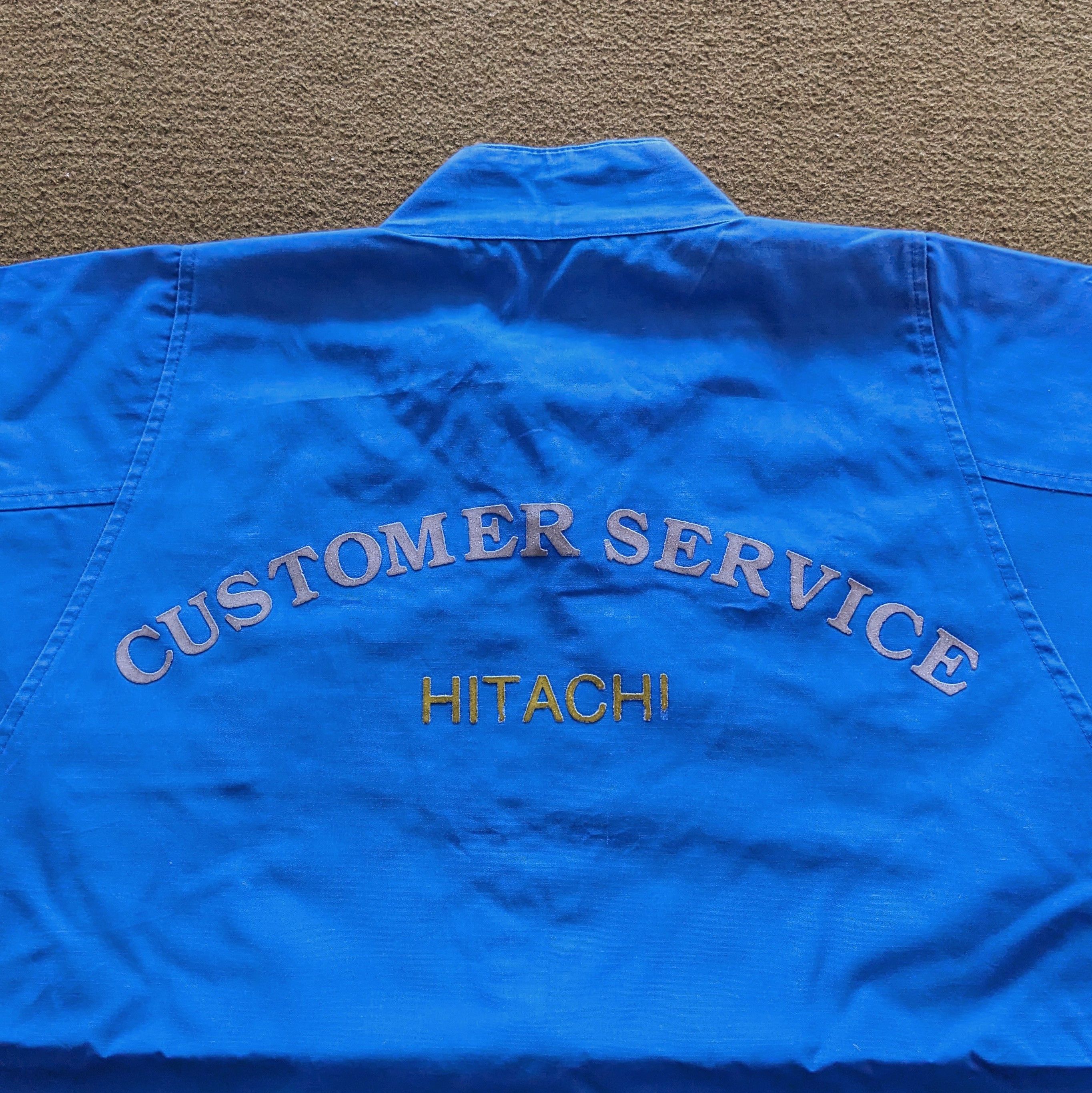 Vintage Vintage HITACHI Customer Service Japanese Workwear Jacket Size US L / EU 52-54 / 3 - 2 Thumbnail