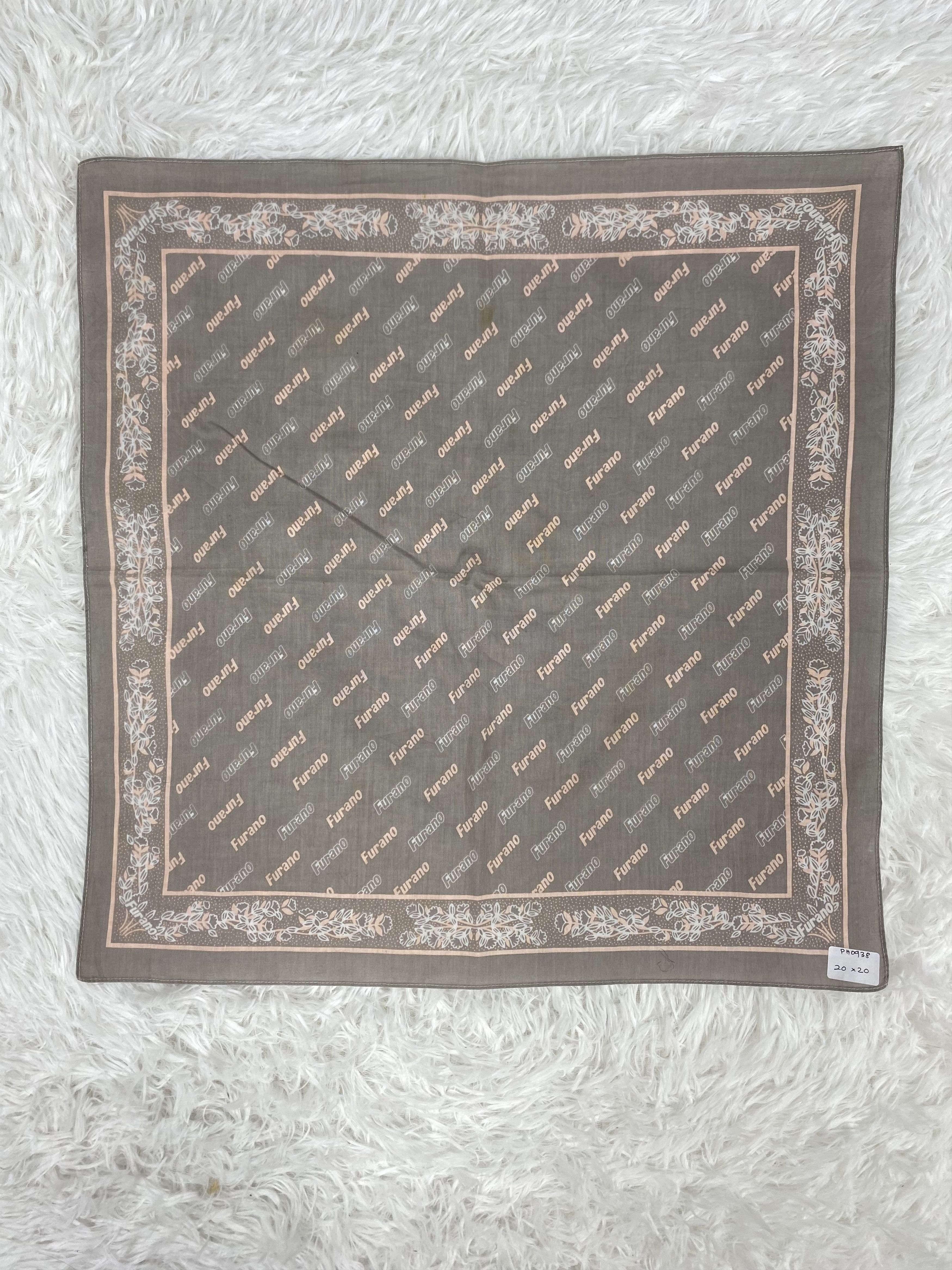 Japanese Brand × Vintage Vintage Furano Handkerchief Neckerchief PH0938 Size ONE SIZE - 3 Thumbnail