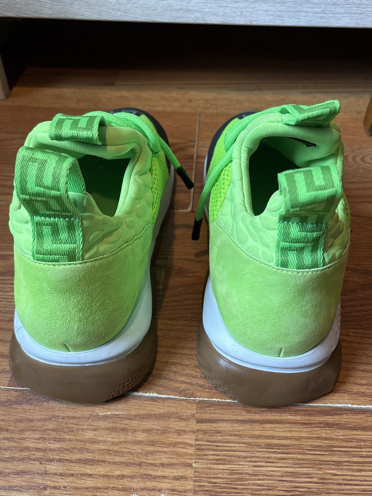 Versace Versace Cross Chainer “Fluo Green” Size US 11 / EU 44 - 4 Thumbnail