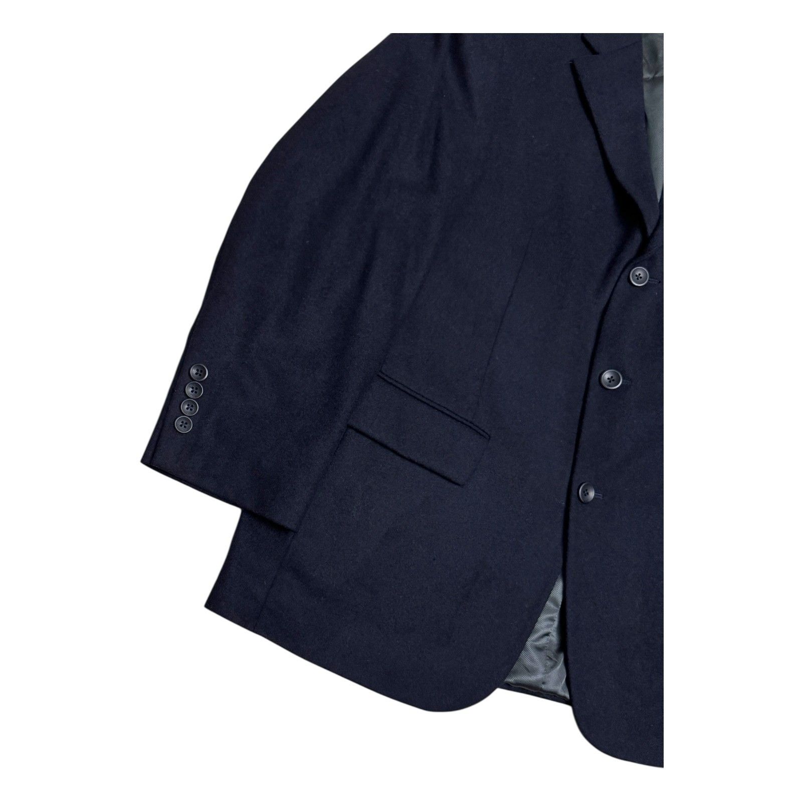 Oscar De La Renta OSCAR DE LA RENTA Wool Cashmere Vintage Blazer Jacket 42S Size 42S - 7 Thumbnail