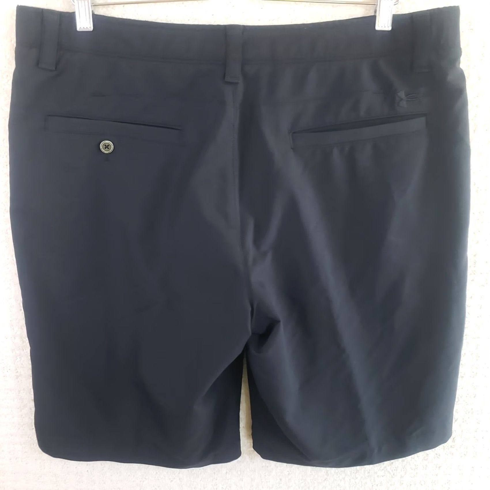 Under Armour Under Armour Shorts Mens 38 Black Golf HeatGear Stretch Performance 38x10 Size US 38 / EU 54 - 6 Thumbnail