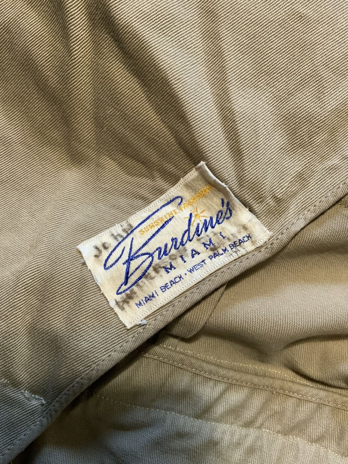 Vintage Vintage 60s Burdine’s Miami Officers Field Shirt Jacket Size US S / EU 44-46 / 1 - 4 Thumbnail