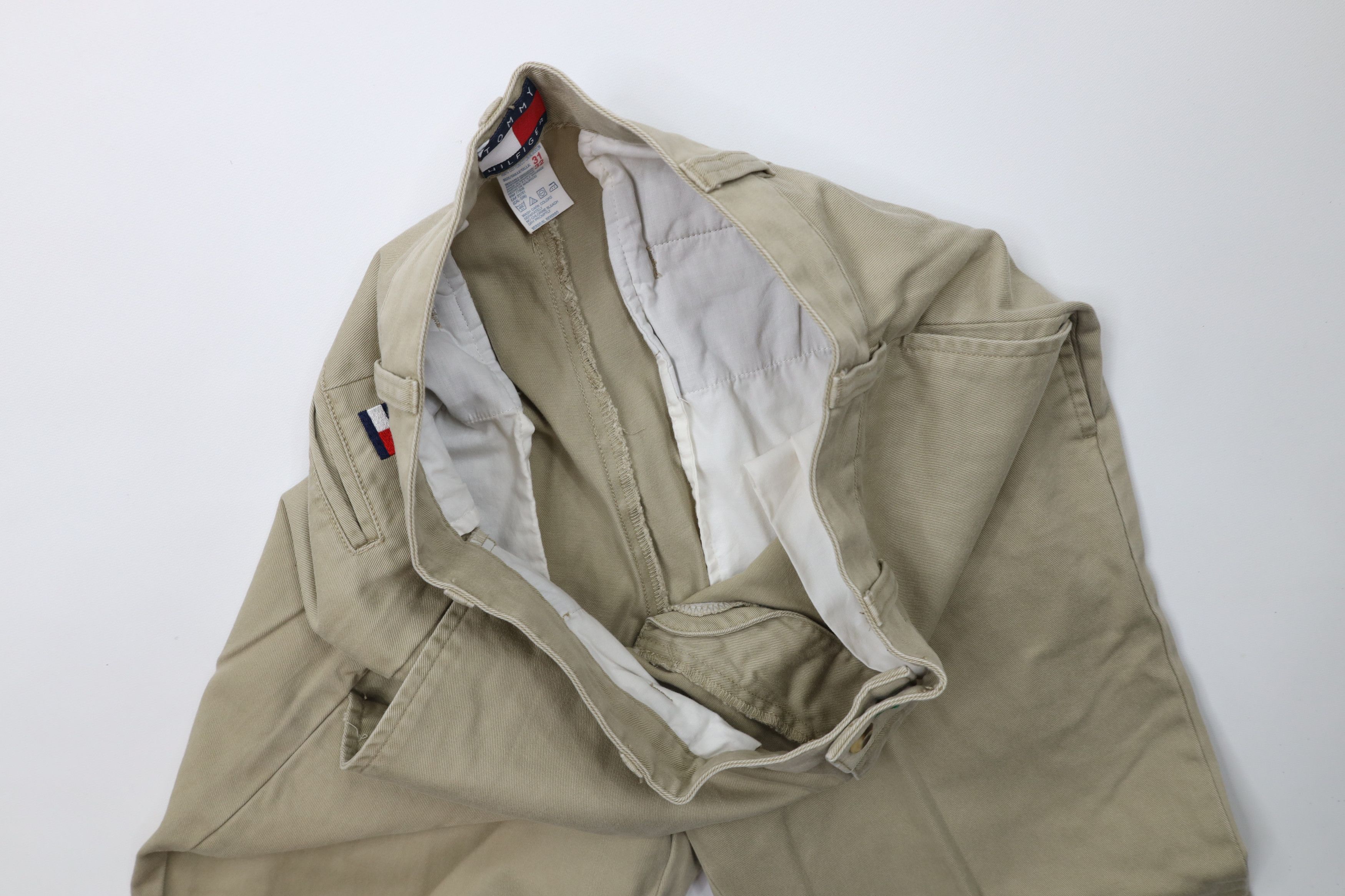 Tommy Hilfiger Vintage 90s Tommy Hilfiger Straight Leg Chino Pants Cotton Size US 31 - 10 Thumbnail