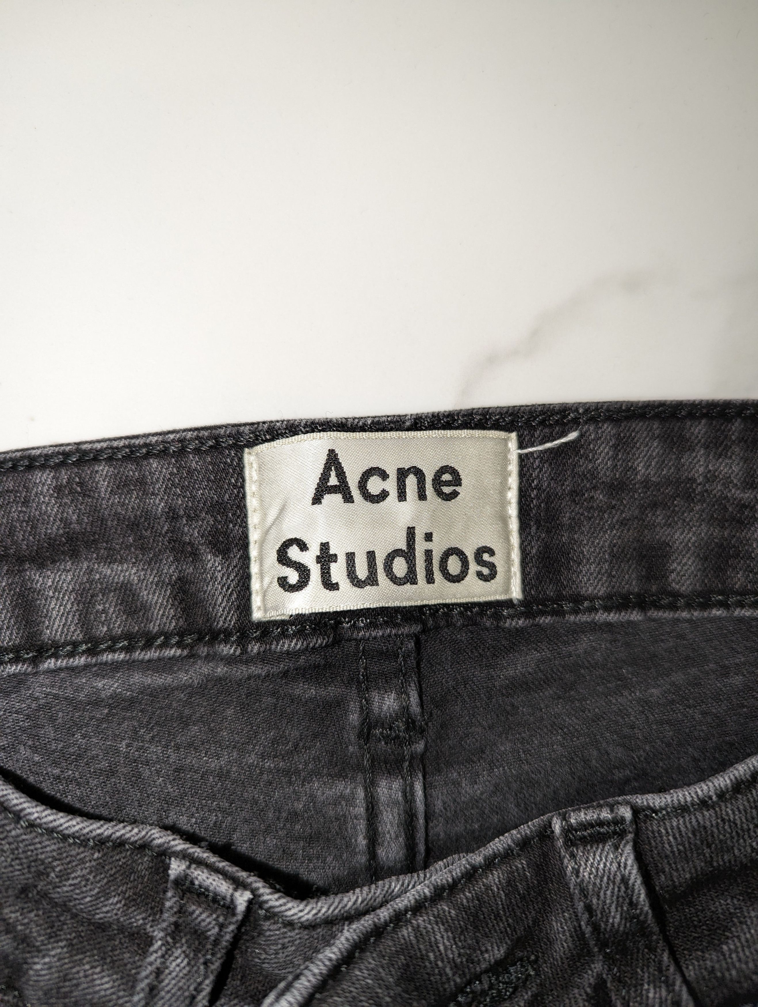 Acne Studios Acne studios skin 5 used black jeans Size US 26 / EU 42 - 3 Thumbnail