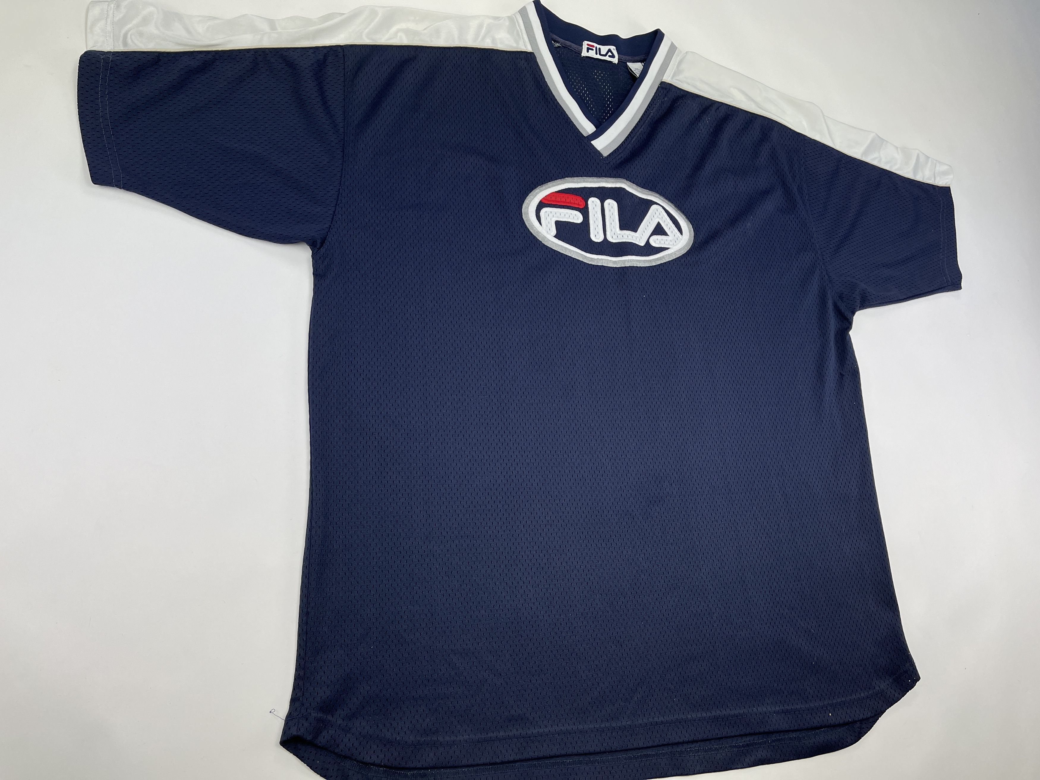 Fila FILA t-shirt, vintage basketball jersey, 90s hip-hop size L Size US L / EU 52-54 / 3 - 2 Thumbnail