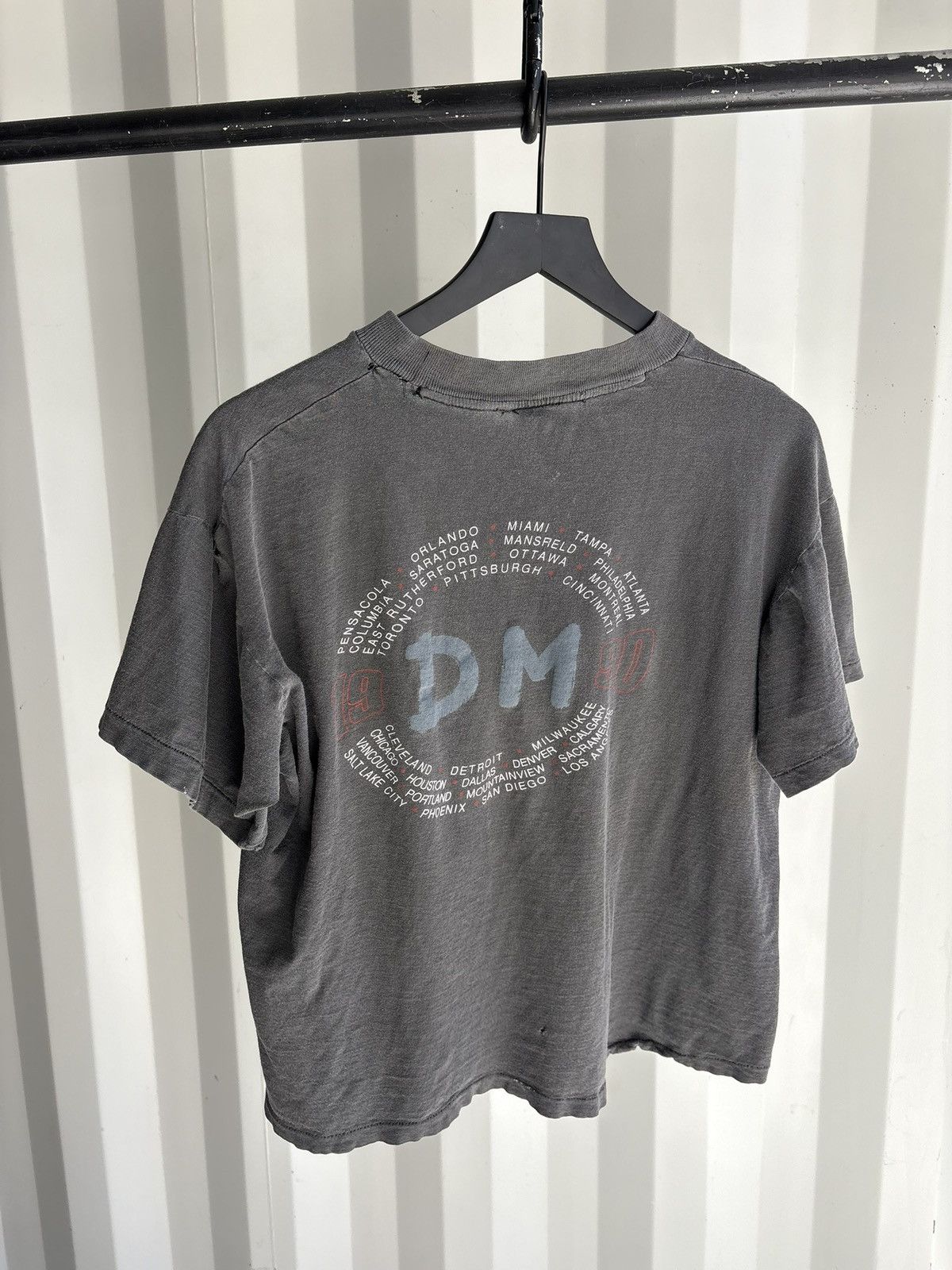 Band Tees Vintage Depeche Mode Shirt Faded Distressed Grunge Thrashed Size US M / EU 48-50 / 2 - 3 Thumbnail